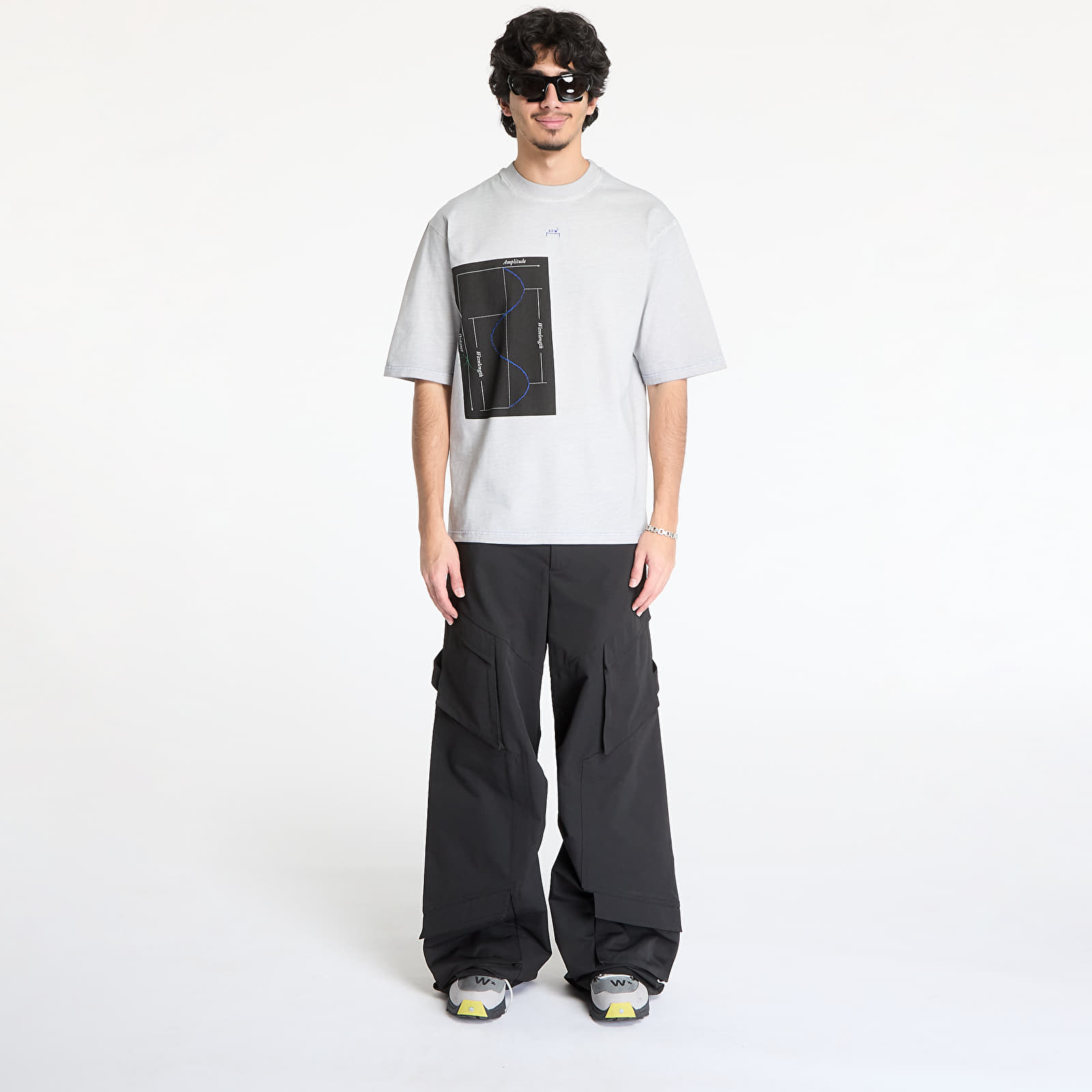 T-shirts A-COLD-WALL* Waveform T-Shirt Grey
