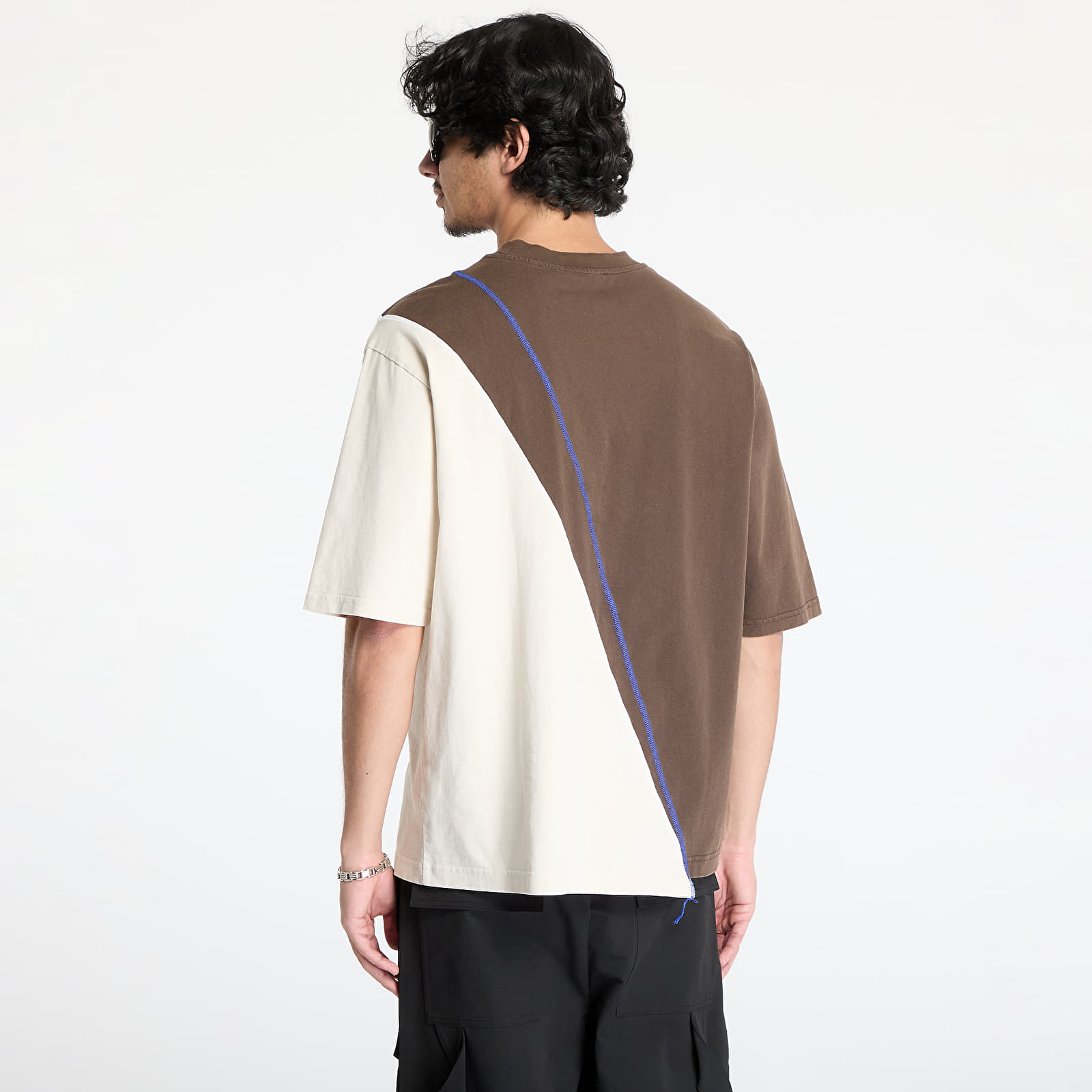 T-shirts A-COLD-WALL* Spliced T-Shirt Brown