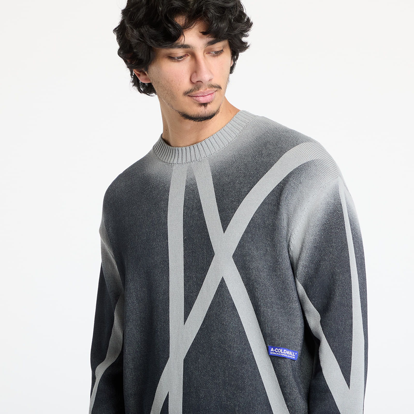 Pullover A-COLD-WALL* Antenna Knit Black