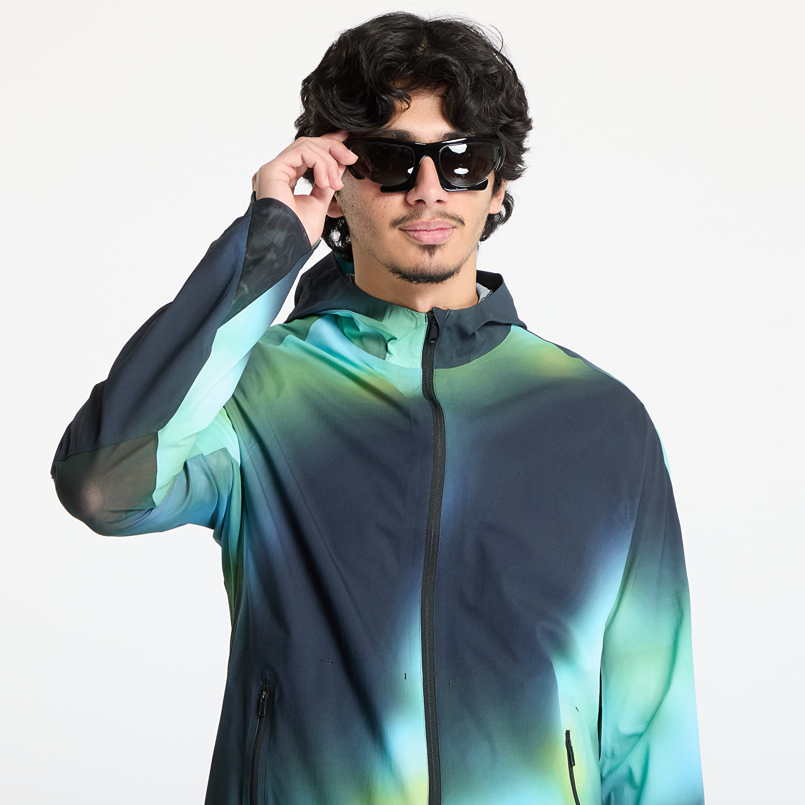 Dzsekik Y-3 Allover Print Running Jacket UNISEX Multicolor