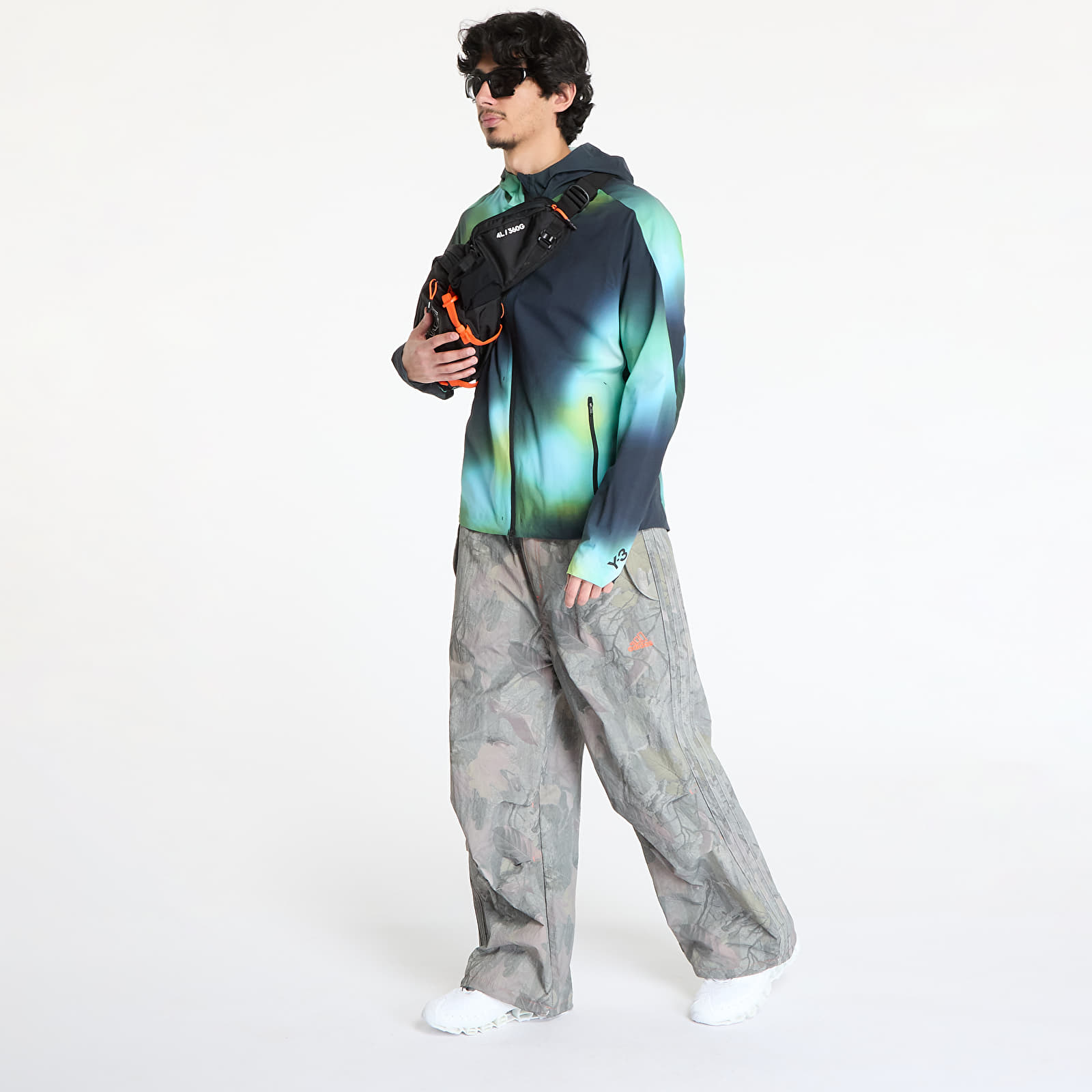 Dzsekik Y-3 Allover Print Running Jacket UNISEX Multicolor