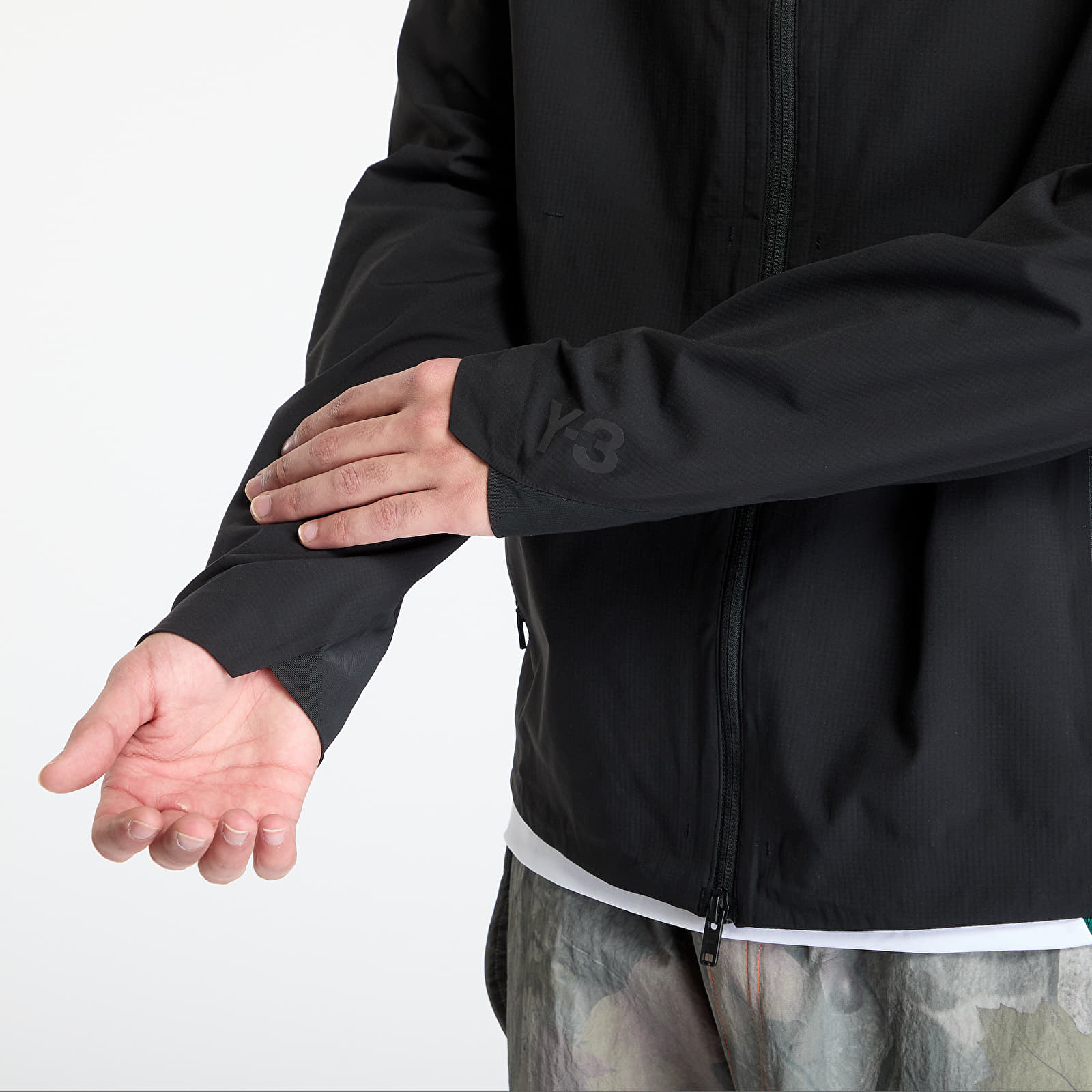 Dzsekik Y-3 Running Jacket UNISEX Black