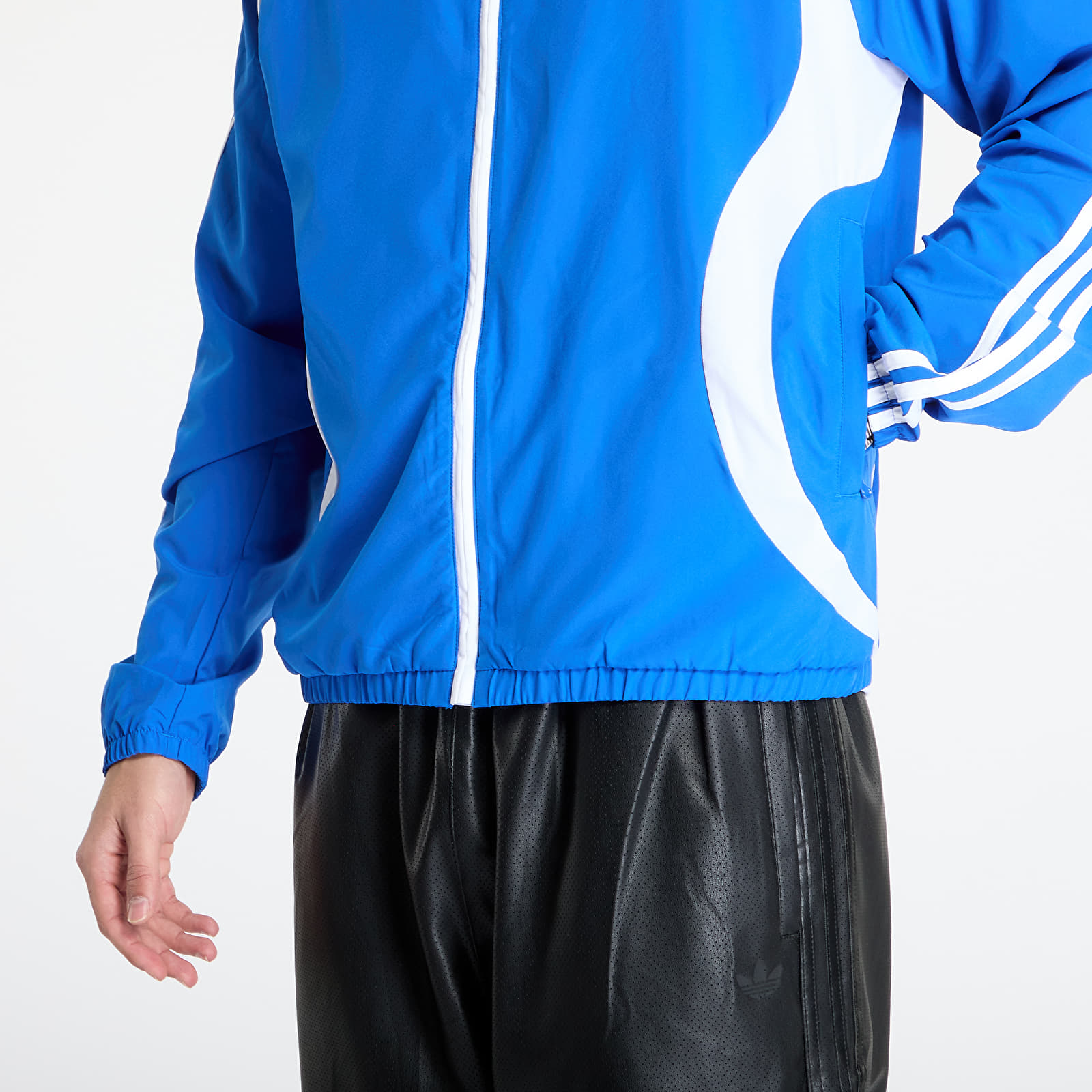 Pánské bundy adidas Adicolor Teamgeist Track Top Blue/ White