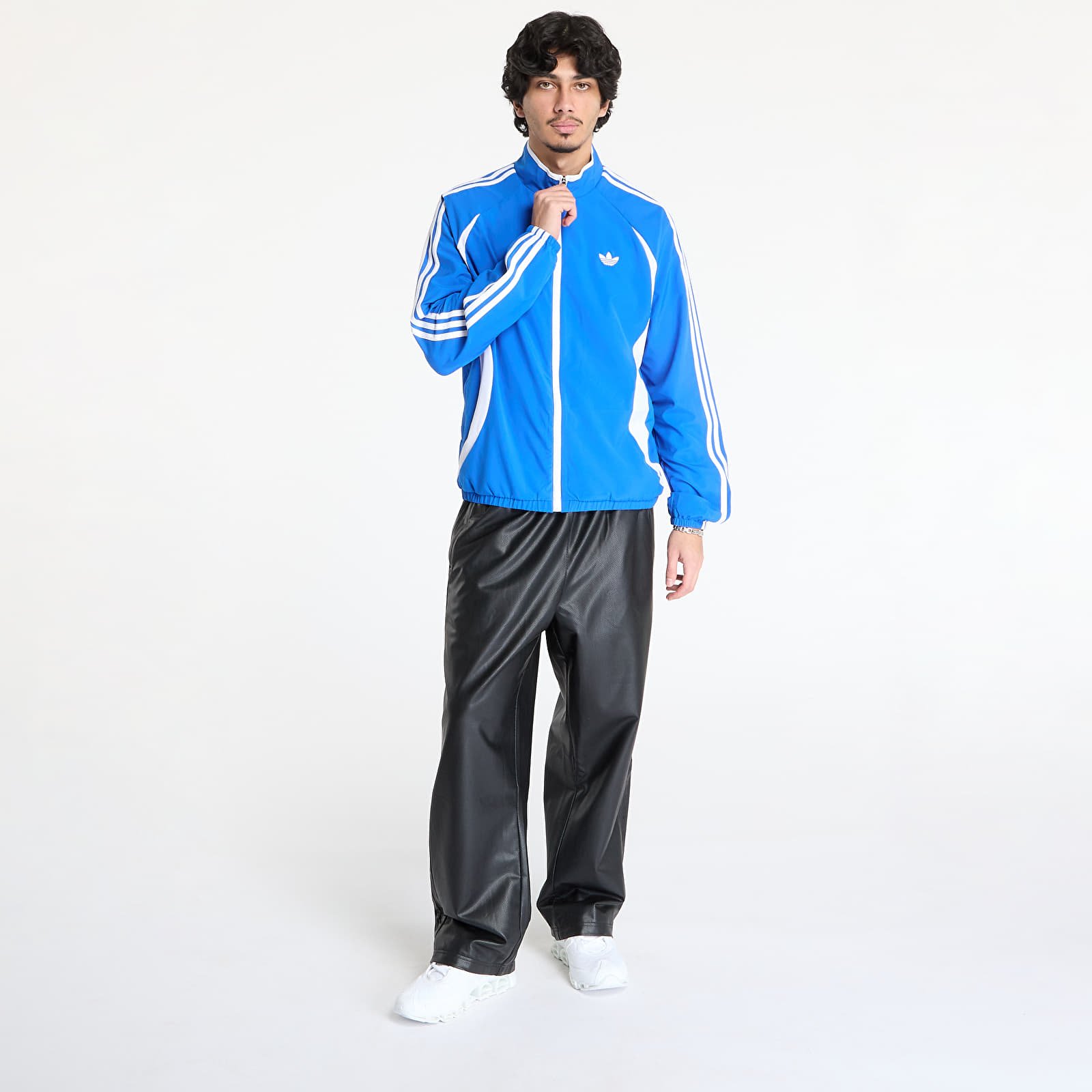 Pánské bundy adidas Adicolor Teamgeist Track Top Blue/ White