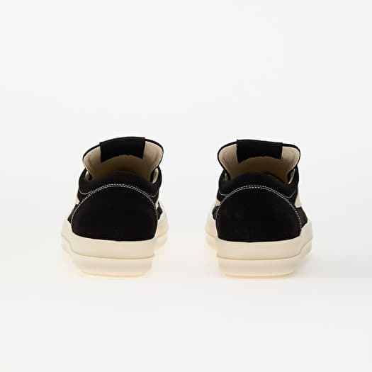 Rick Owens DRKSHDW Vintage Sneaks Black/ Milk/ Milk | Footshop