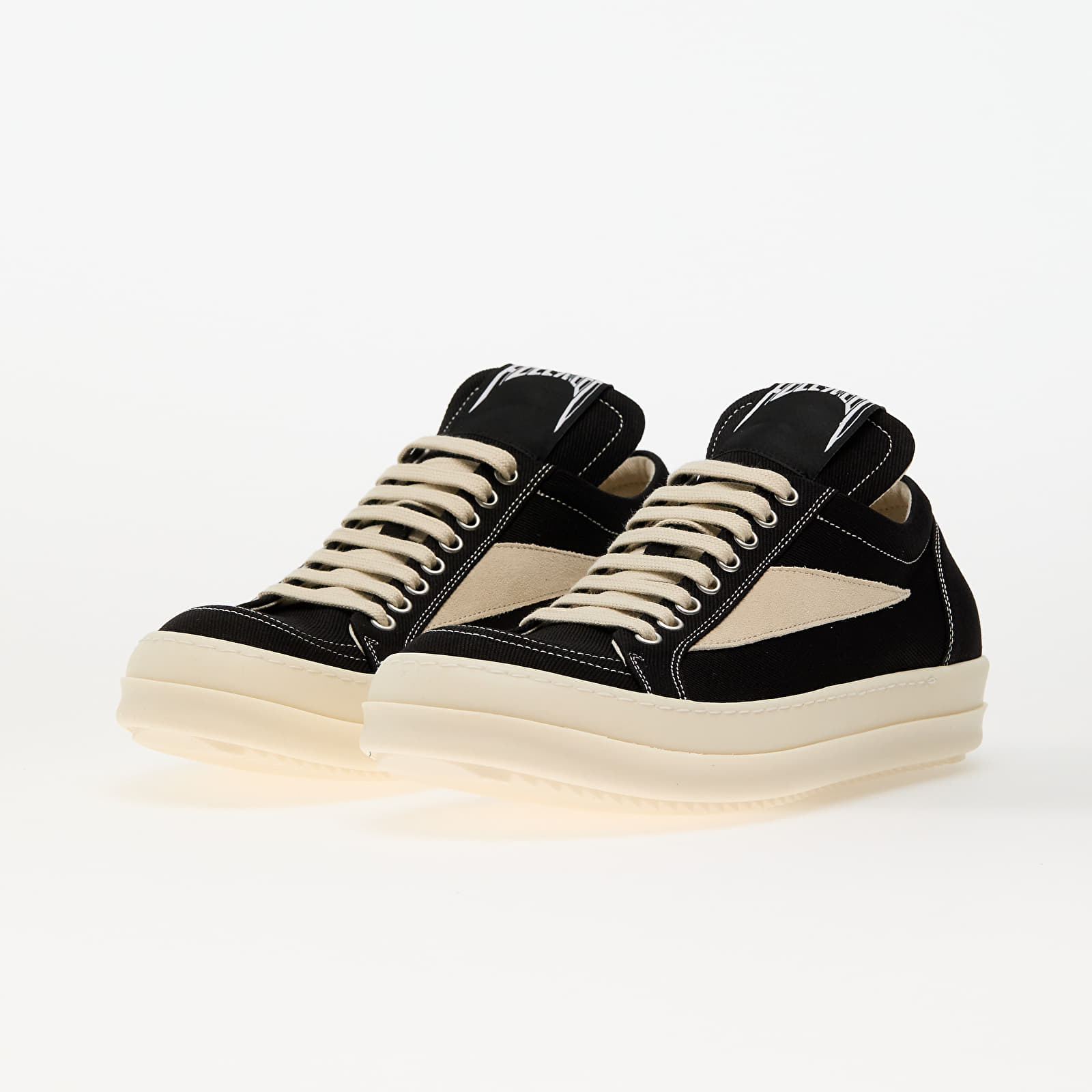 Zapatillas Hombre Rick Owens DRKSHDW Vintage Sneaks Black/ Milk/ Milk