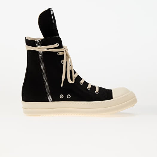 Rick Owens DRKSHDW PODS MILK サイズS Rick Owens DRKSHDW Low Sneaks Eyelet Black Milk DU02C5802