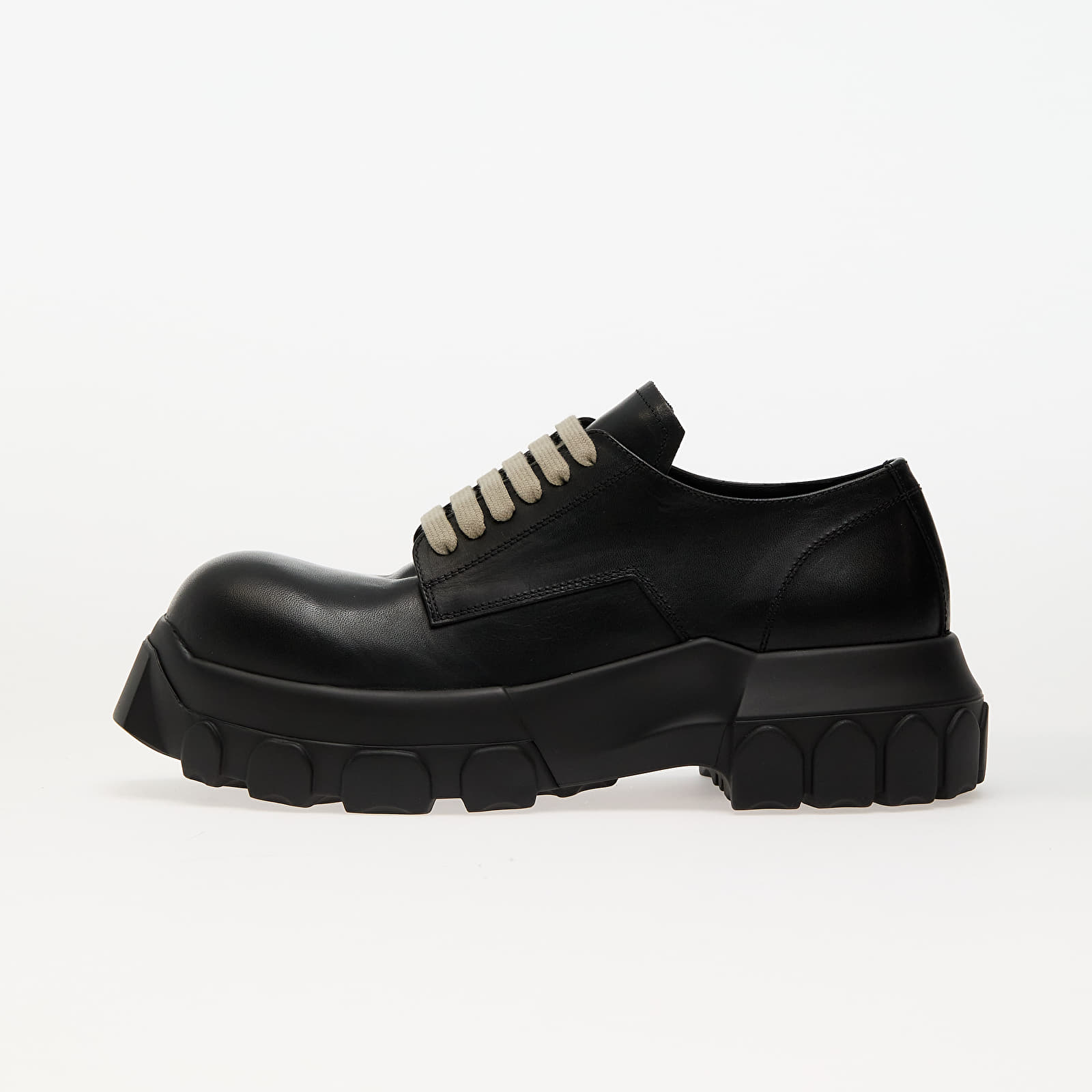 Pánské tenisky a boty Rick Owens Laceup Bozo Tractor Black/ Black