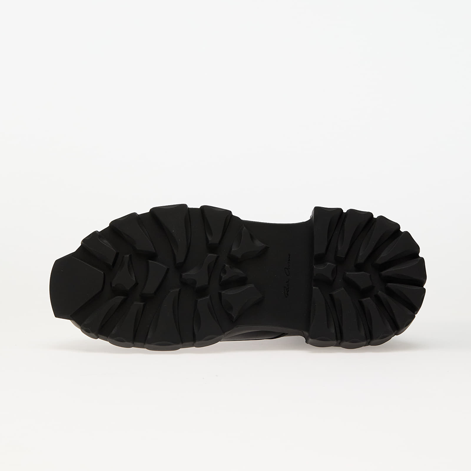 Pánské tenisky a boty Rick Owens Laceup Bozo Tractor Black/ Black