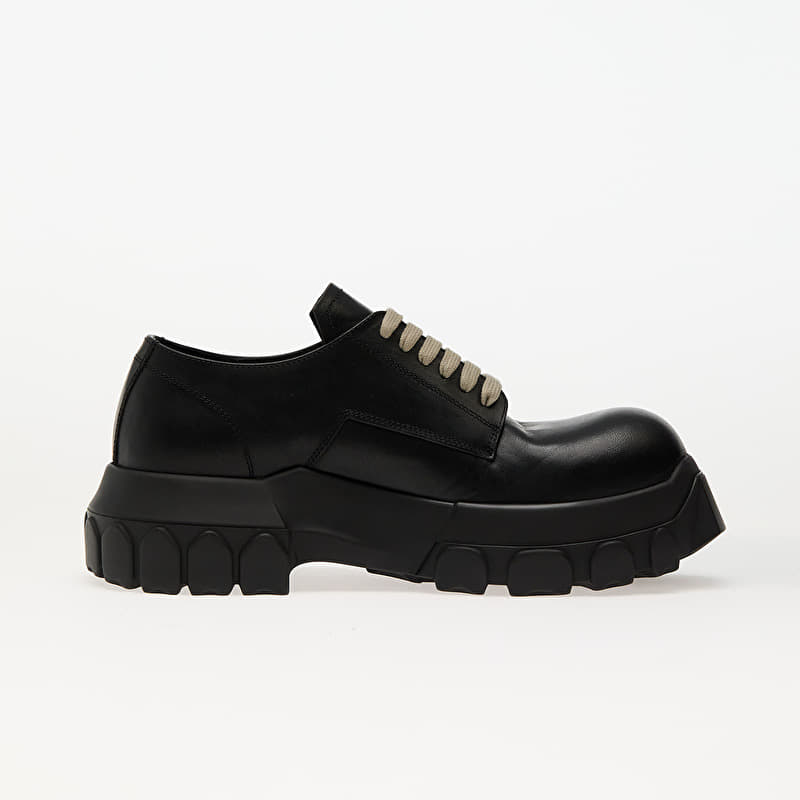 靴 Rick Owens LACEUP BOZO TRACTOR 42 Rick Owens Laceup Bozo Tractor Black/ Black | Footshop