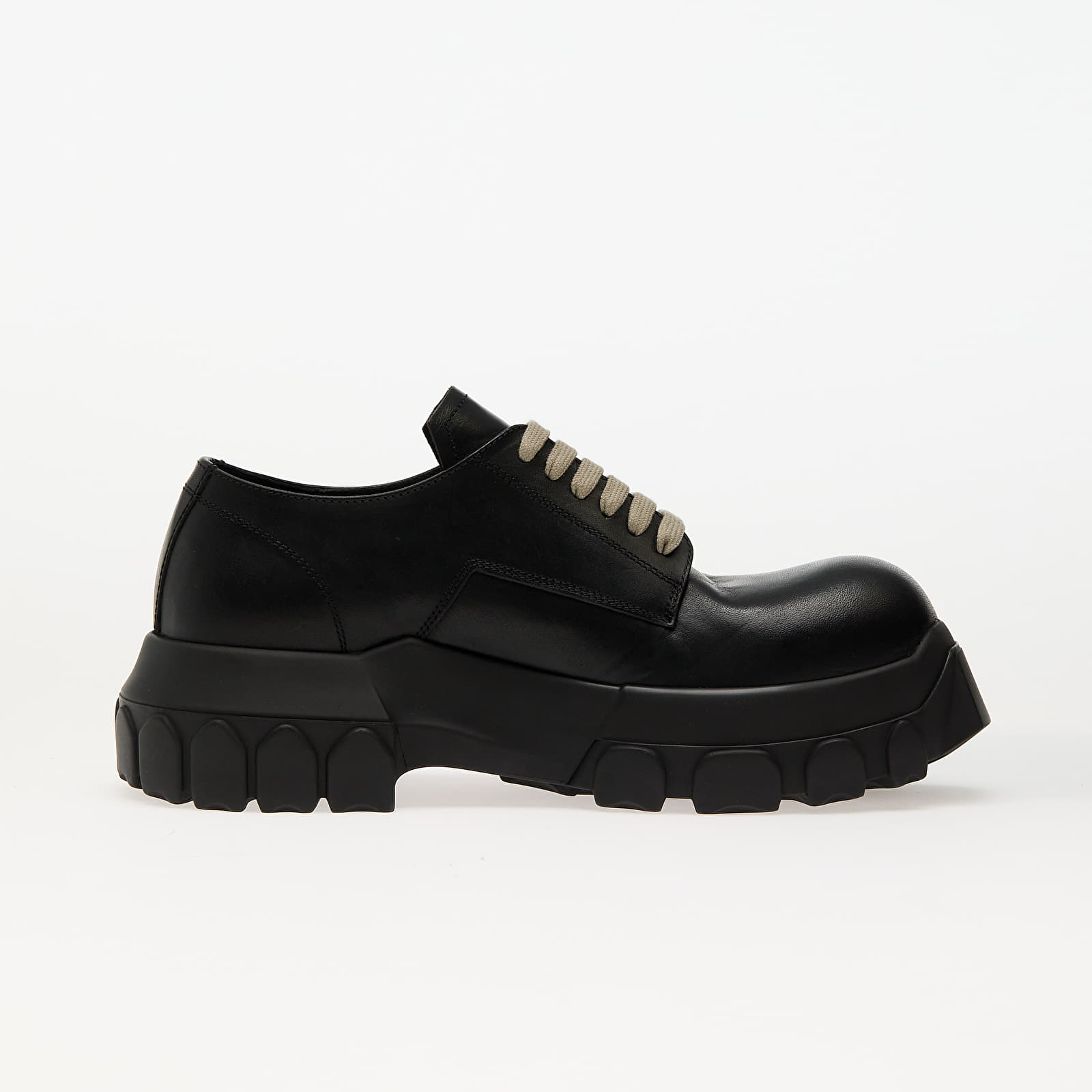 Pánské tenisky a boty Rick Owens Laceup Bozo Tractor Black/ Black