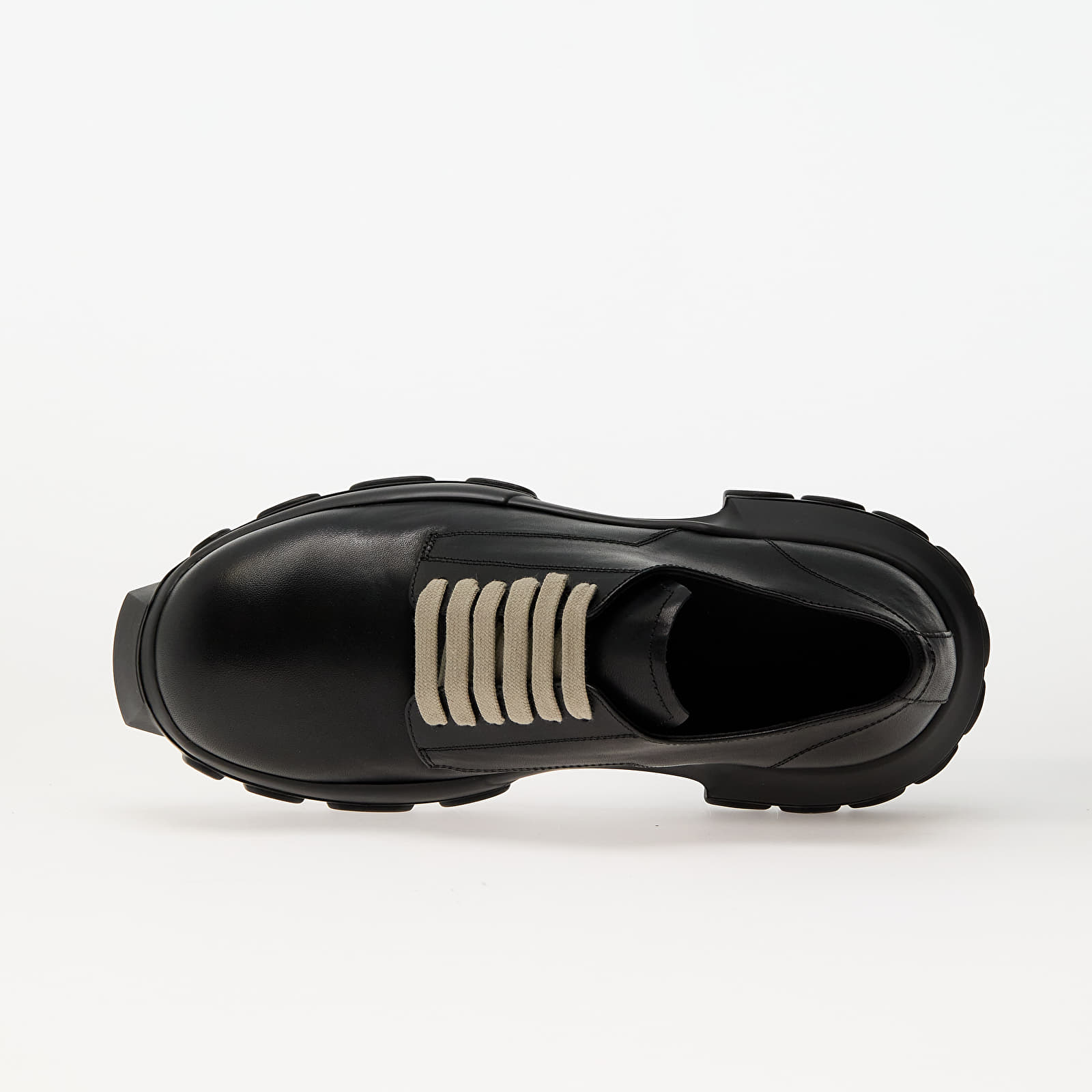 Pánské tenisky a boty Rick Owens Laceup Bozo Tractor Black/ Black