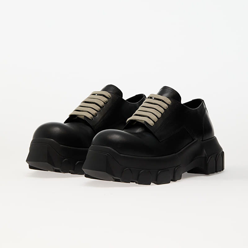 Rick Owens Laceup Bozo Tractor Black/ Black | Footshop