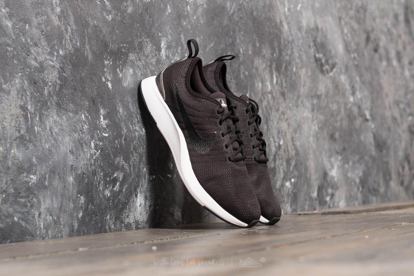 Damen Sneaker und Schuhe Nike Dualtone Racer (GS) Black/ Black-Metallic Pewter