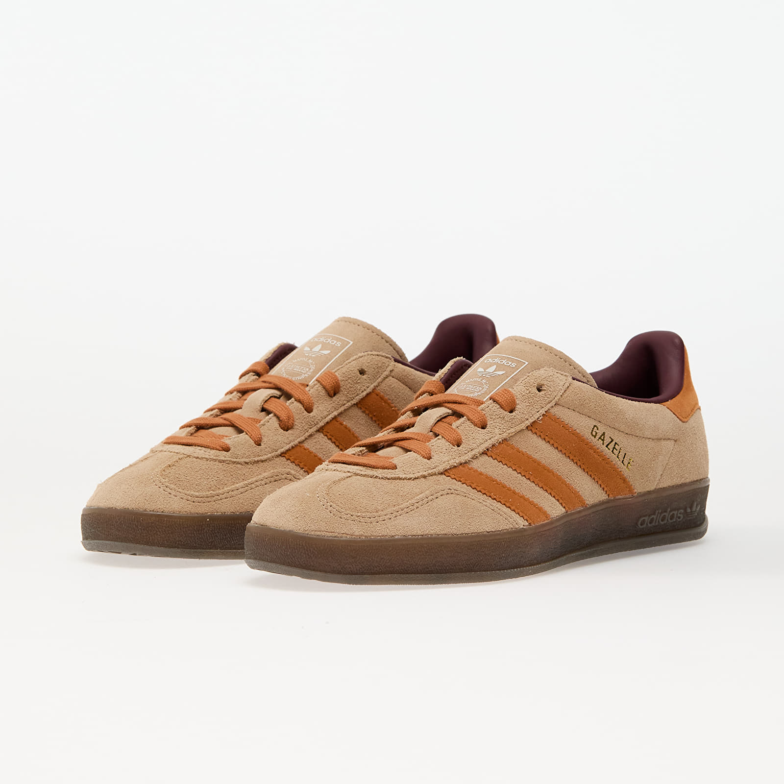 Buty męskie adidas Gazelle Indoor Warm Sand/ Craft Ochre/ Shadow Red