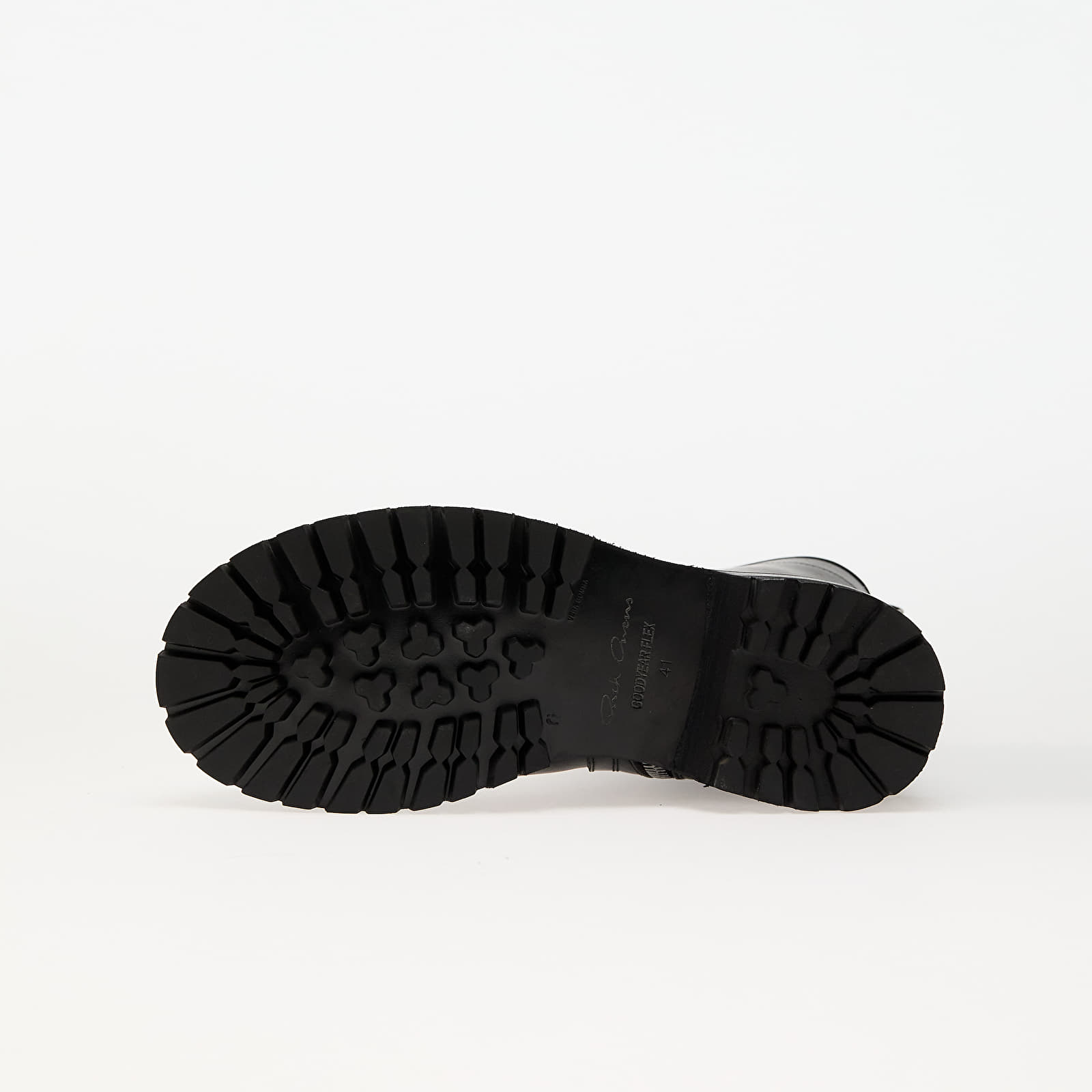 Pánské tenisky a boty Rick Owens Army Creeper Black