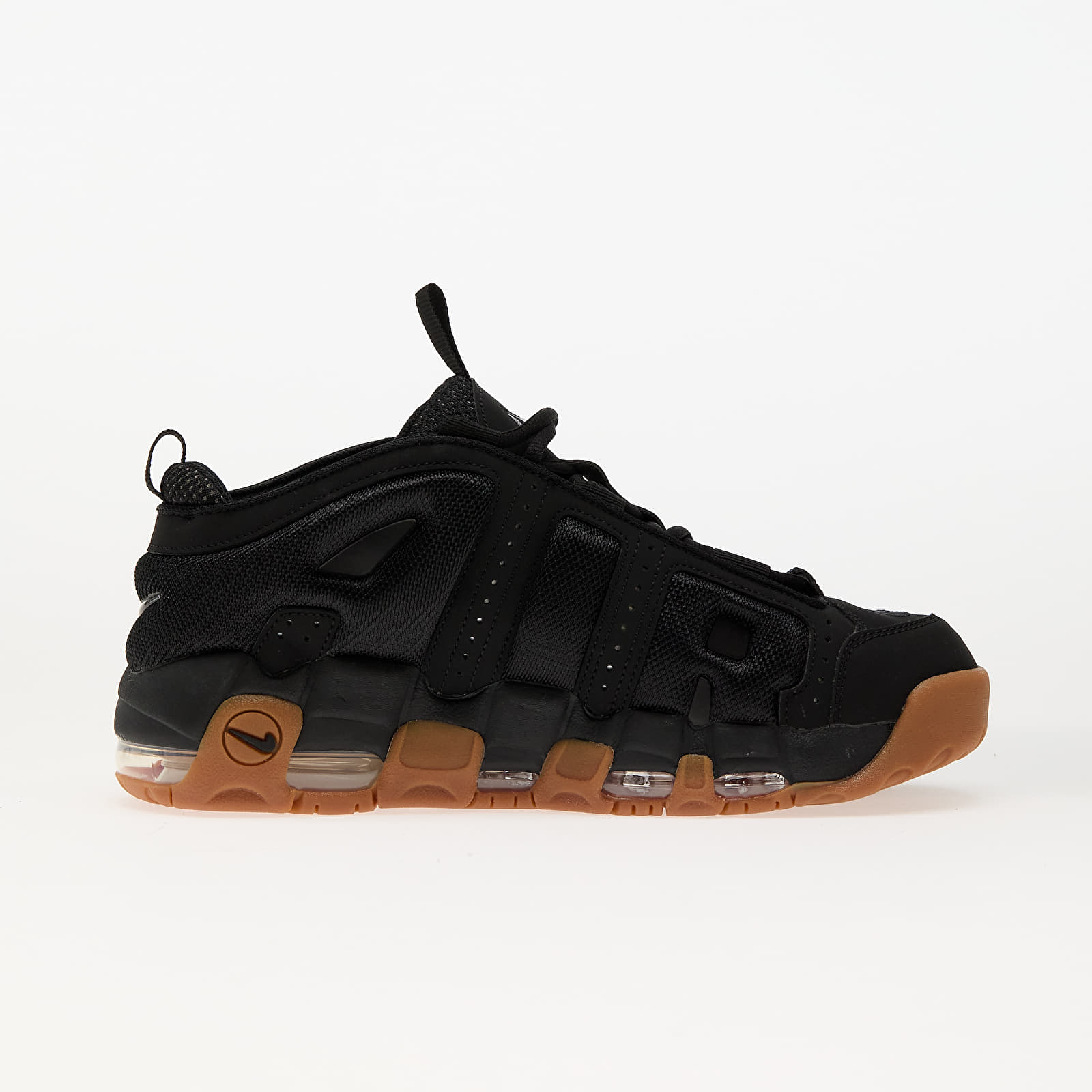 Muške tenisice Nike Air More Uptempo Low Black/ Black-Gum Med Brown