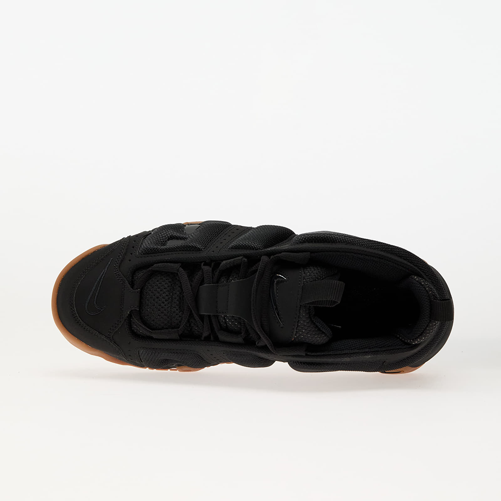 Männer Nike Air More Uptempo Low Black/ Black-Gum Med Brown