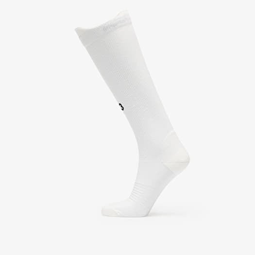 Ponožky Y-3 High Knee Running Socks Core White/ Clear Grey
