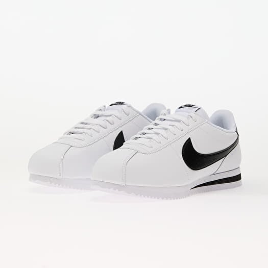 Shoes Nike Cortez Mens Black White Nike Cortez Basic Nylon