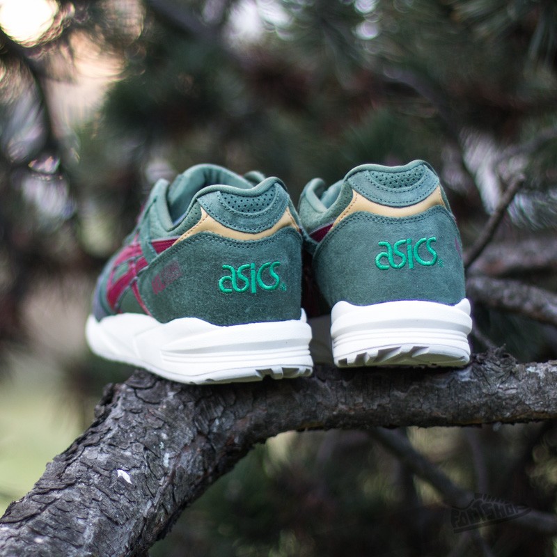 Pánské tenisky a boty Asics Gel Saga Dark Green/Burgundy