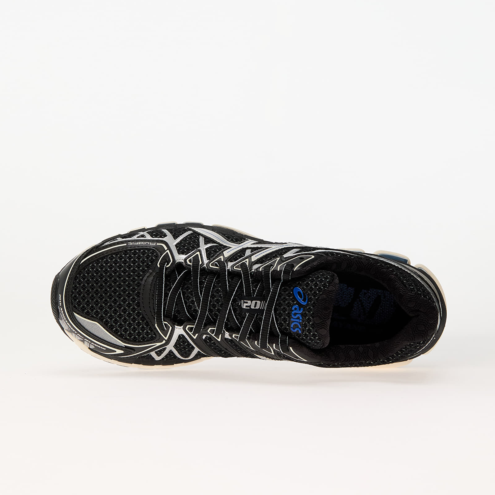 Herren Sneaker und Schuhe Asics Gel-Kayano 20 Black/ Pure Silver