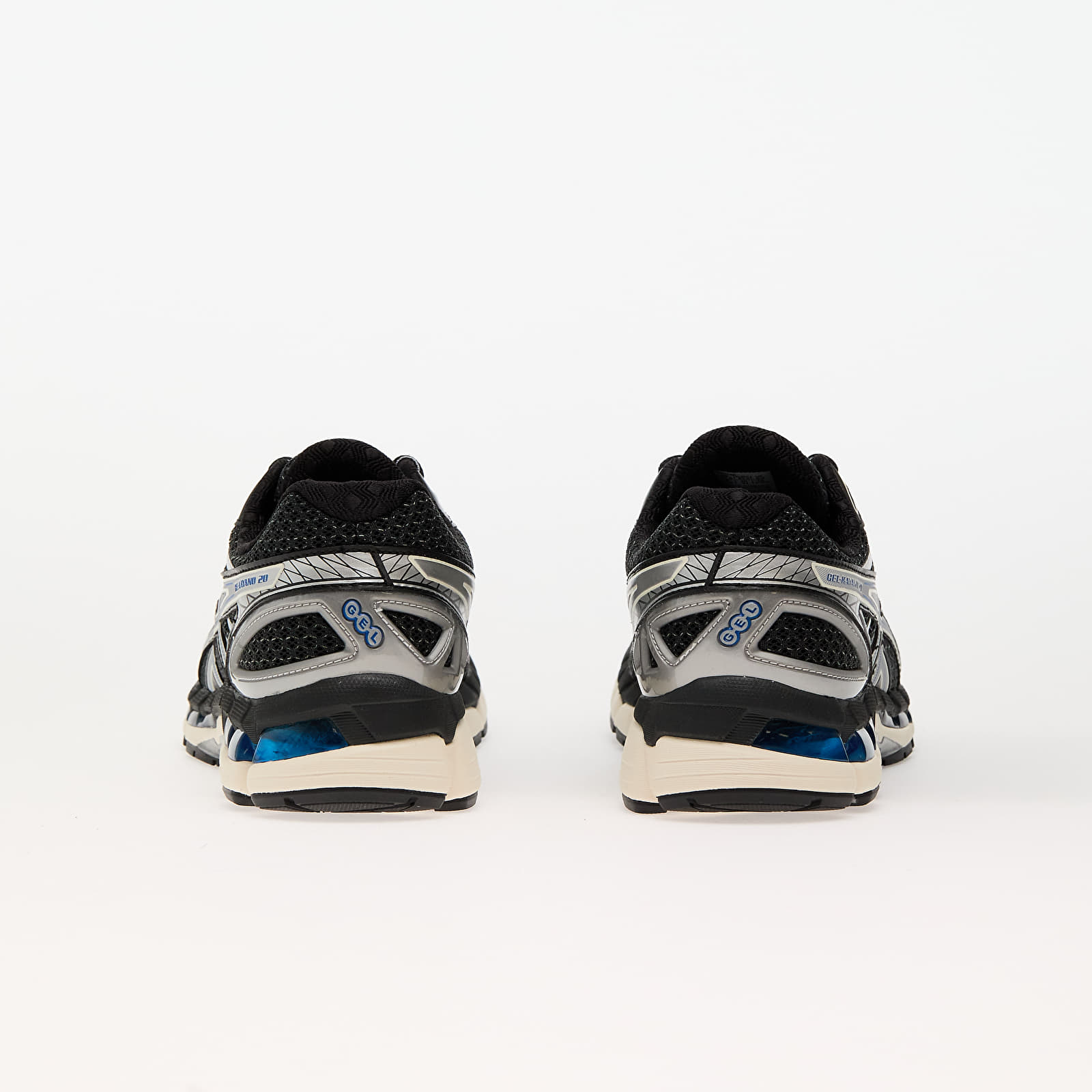Herren Sneaker und Schuhe Asics Gel-Kayano 20 Black/ Pure Silver