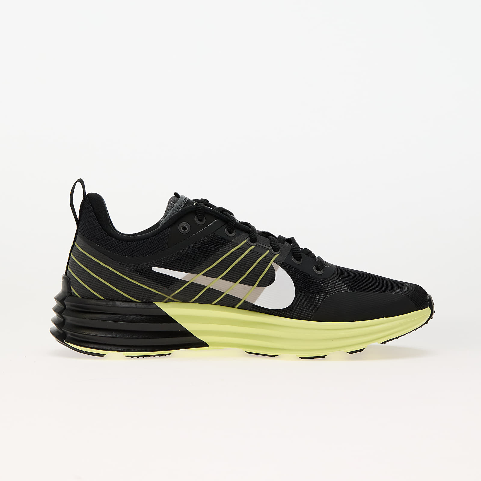 Men's shoes Nike Lunar Roam Black/ White-Iron Grey-Lt Lemon Twist