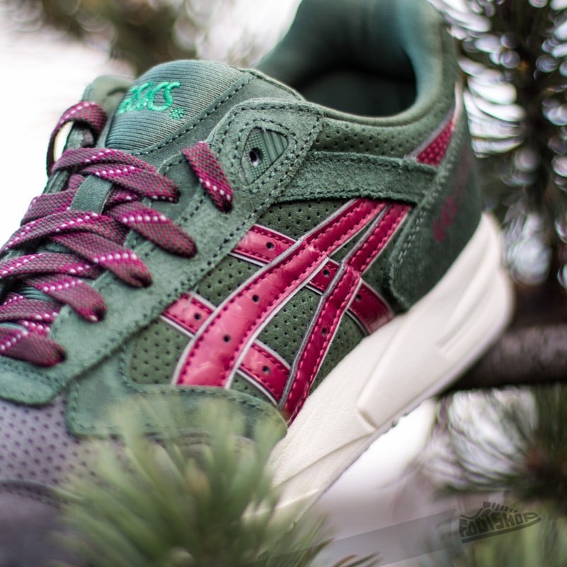 Miesten kengät Asics Gel Saga Dark Green/Burgundy