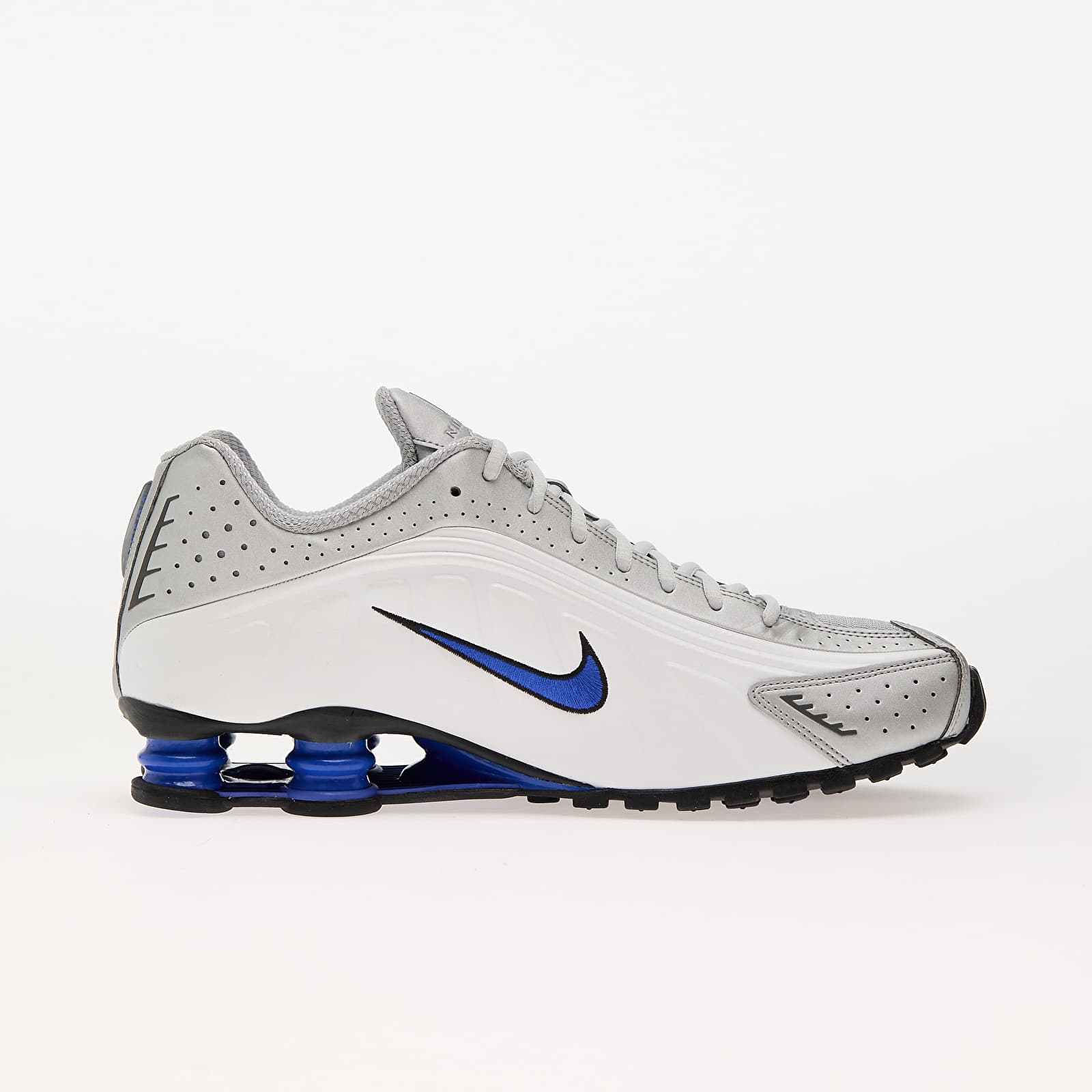 Pánské tenisky a boty Nike Shox R4 White/ Metallic Silver-Racer Blue