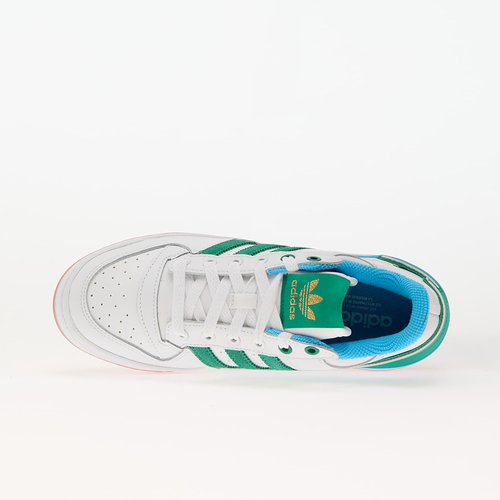 Sieviešu apavi adidas Forum Bold Stripes Ftw White/ Court Green/ Sky Rust