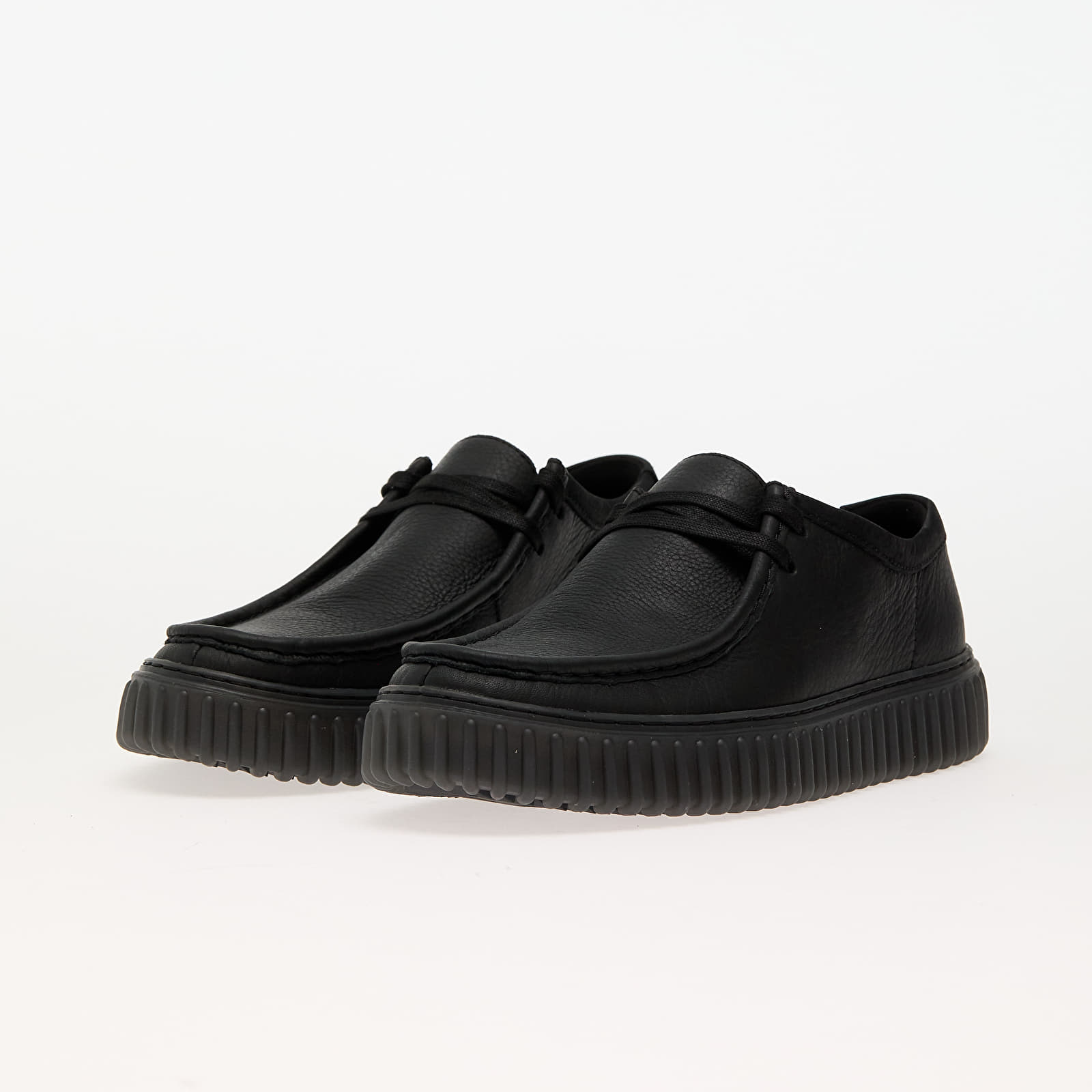 Men's shoes Clarks Torhill Lo Black Leather