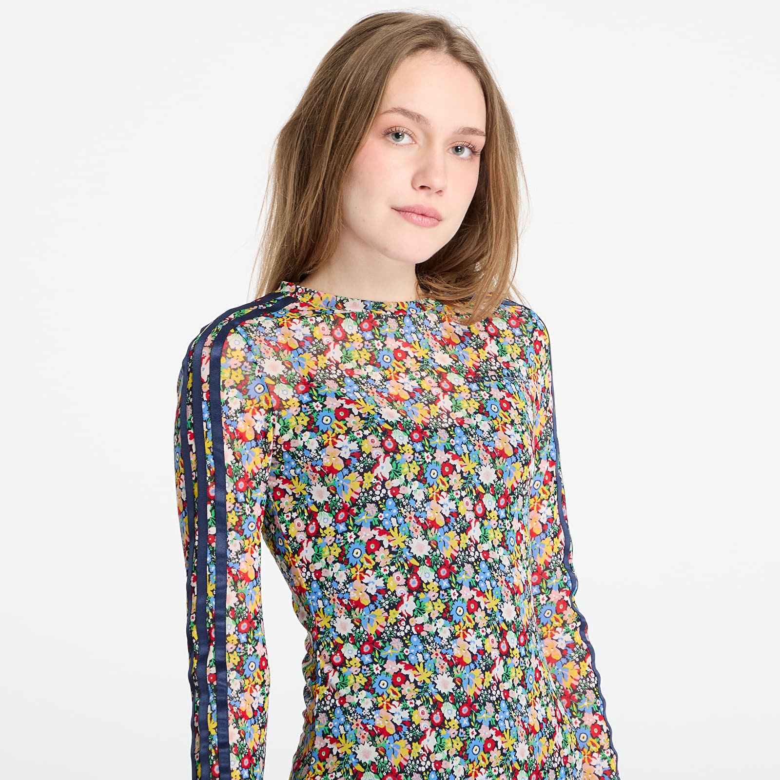 Ruhák adidas Originals X Liberty London Maxi Dress Multicolor/ Night Indigo