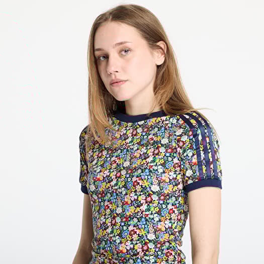 売れ筋商品|||アディダスオリジナルス Tシャツ レディース トップス LIBERTY TEE - Polo shirt - multicolor/night indigo Women's T-shirts adidas Originals X Liberty London Cali Tee