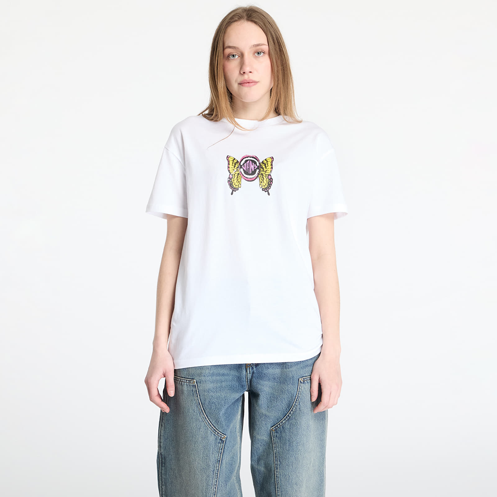 Dámská trička Vans Ethereal Os Ss T-Shirt White