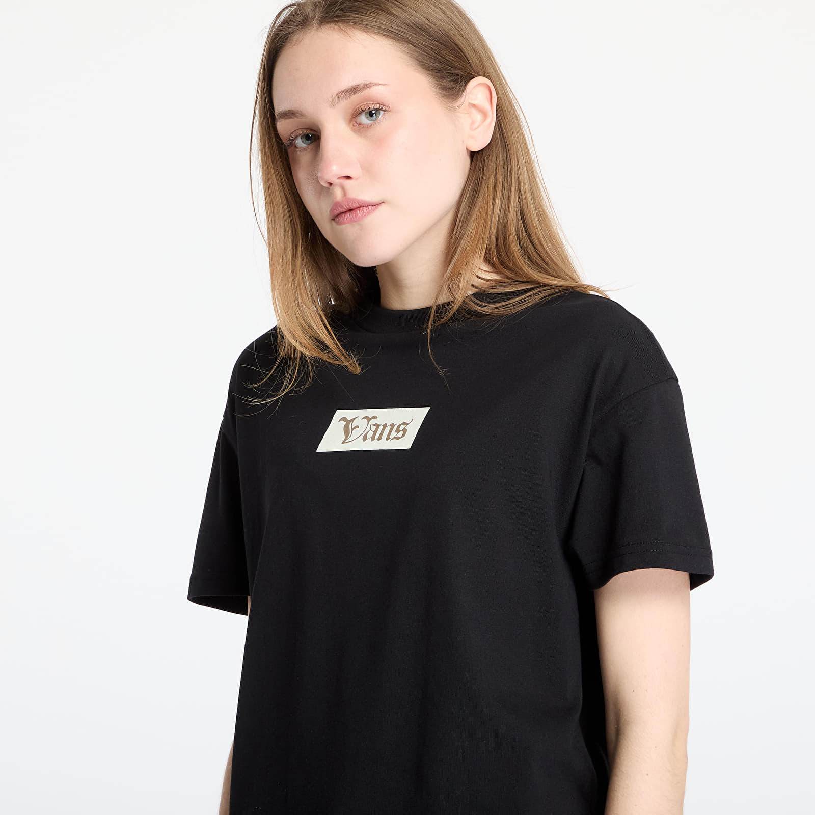 Women's T-shirts Vans Garden Oversized Ss T-Shirt Black