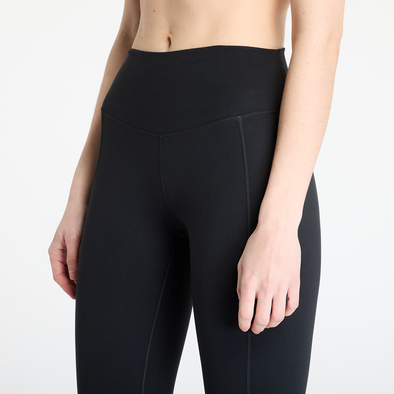 Legingi Nike One Fitted Women's High-Waisted Full-Length Leggings Black