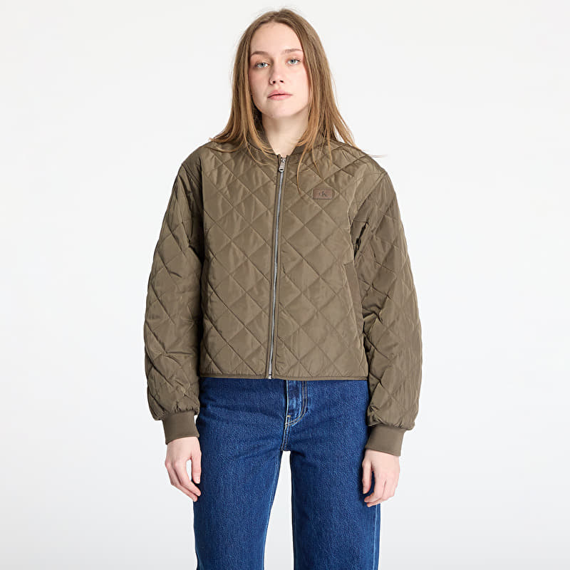 Bunda Calvin Klein Jeans Quilted Jacket Gray