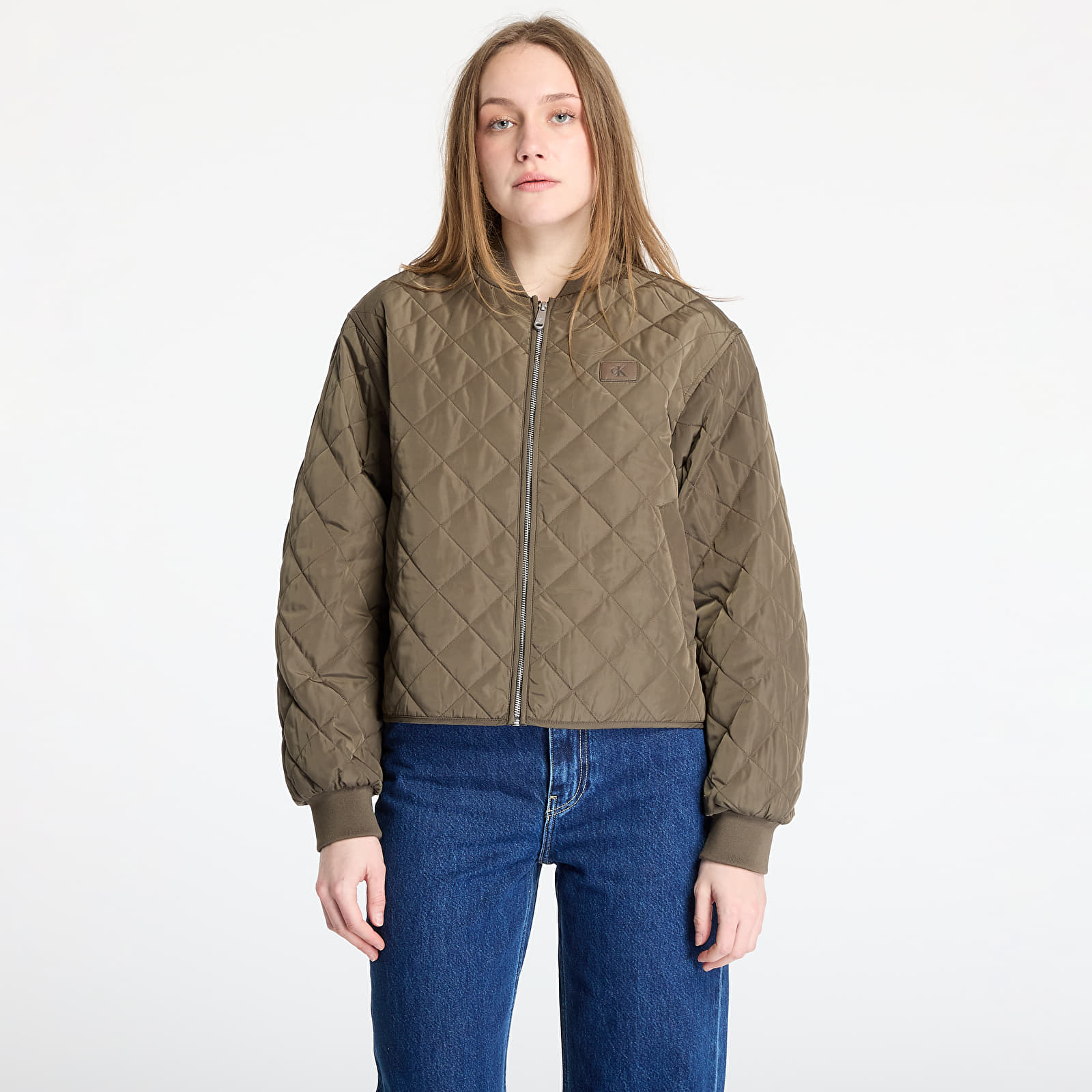 Jacken Calvin Klein Jeans Quilted Jacket Gray