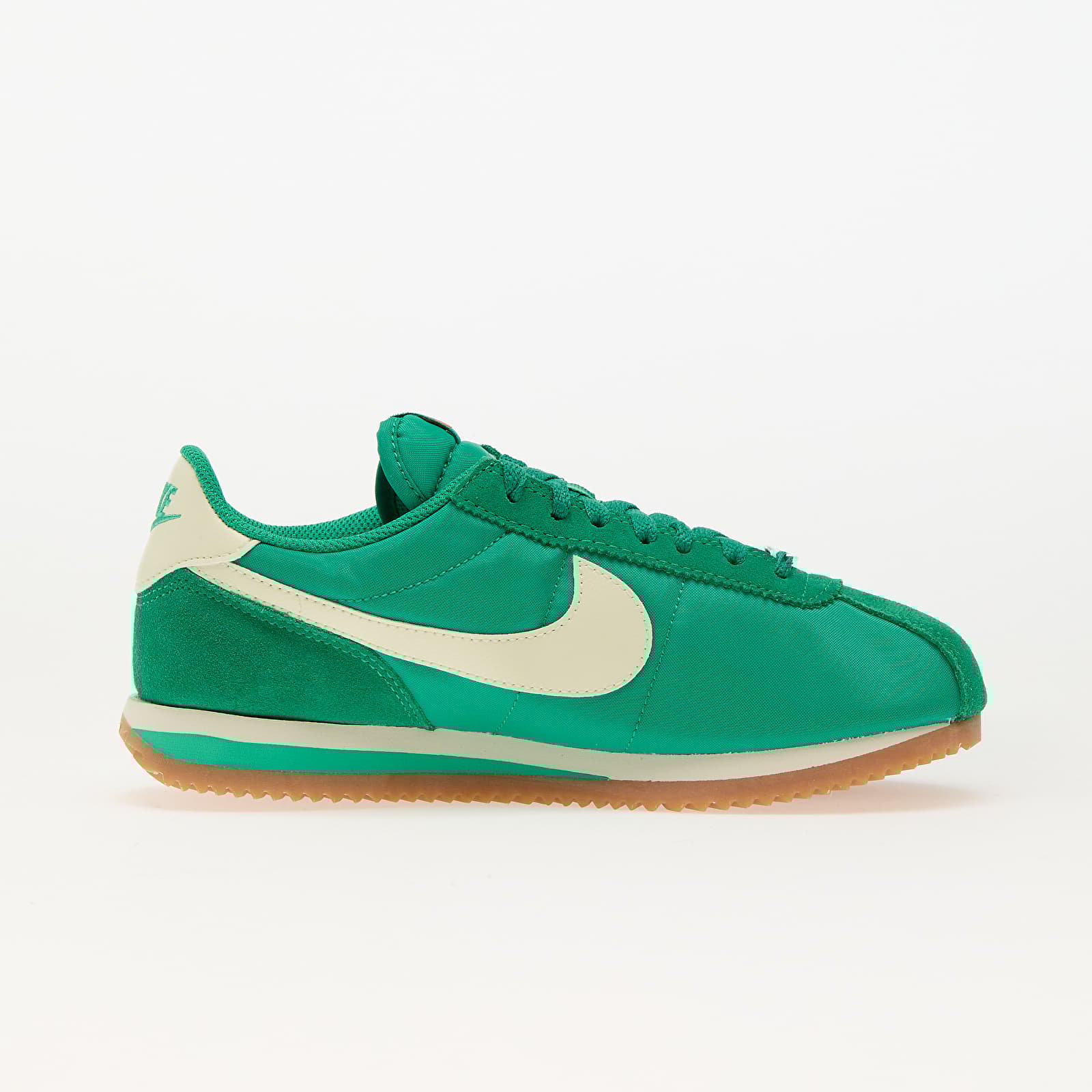 Női cipők Nike W Cortez Textile Stadium Green/ Coconut Milk-Safety Orange