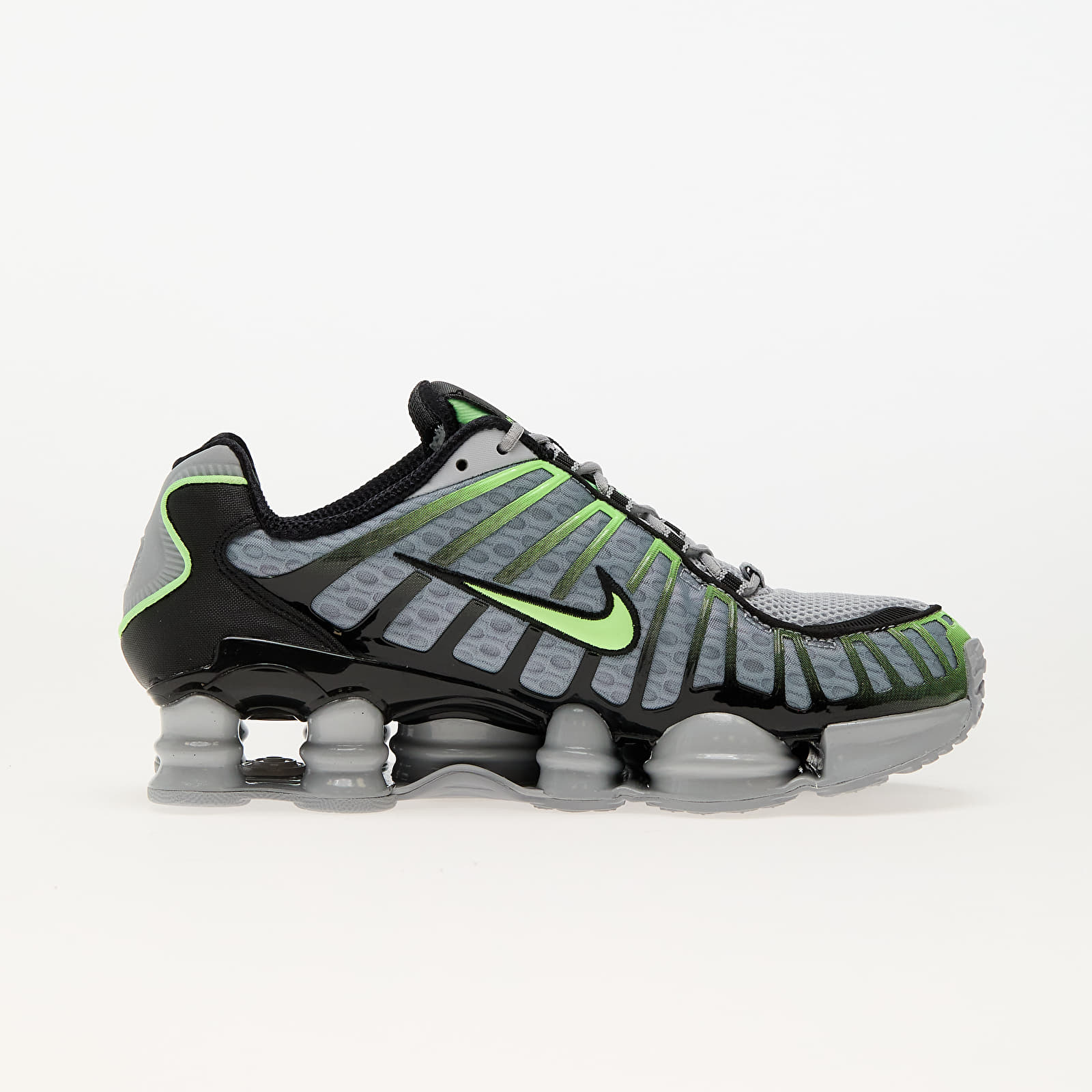 Men's shoes Nike Shox TL Wolf Grey/ Lime Blast-Black