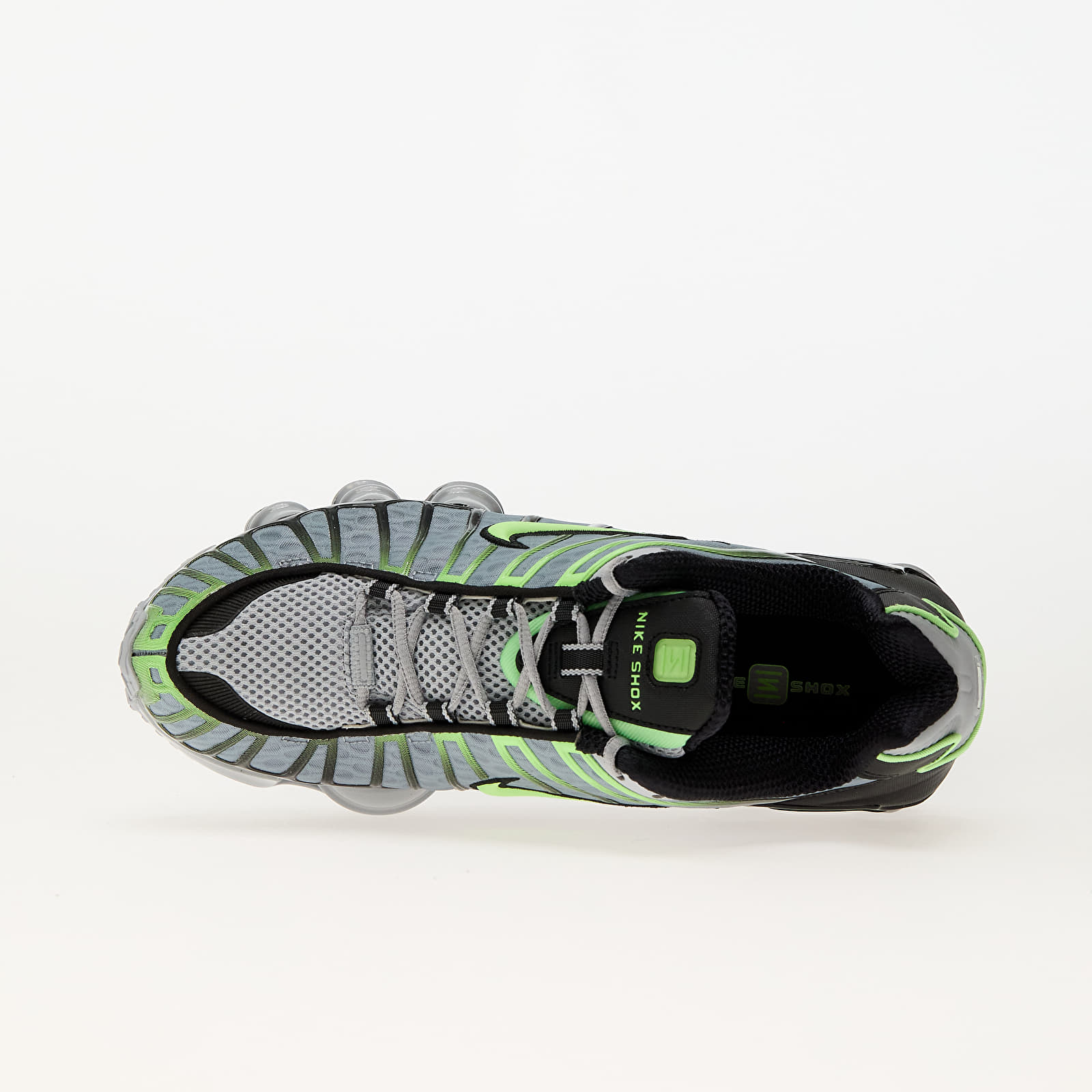 Men's shoes Nike Shox TL Wolf Grey/ Lime Blast-Black