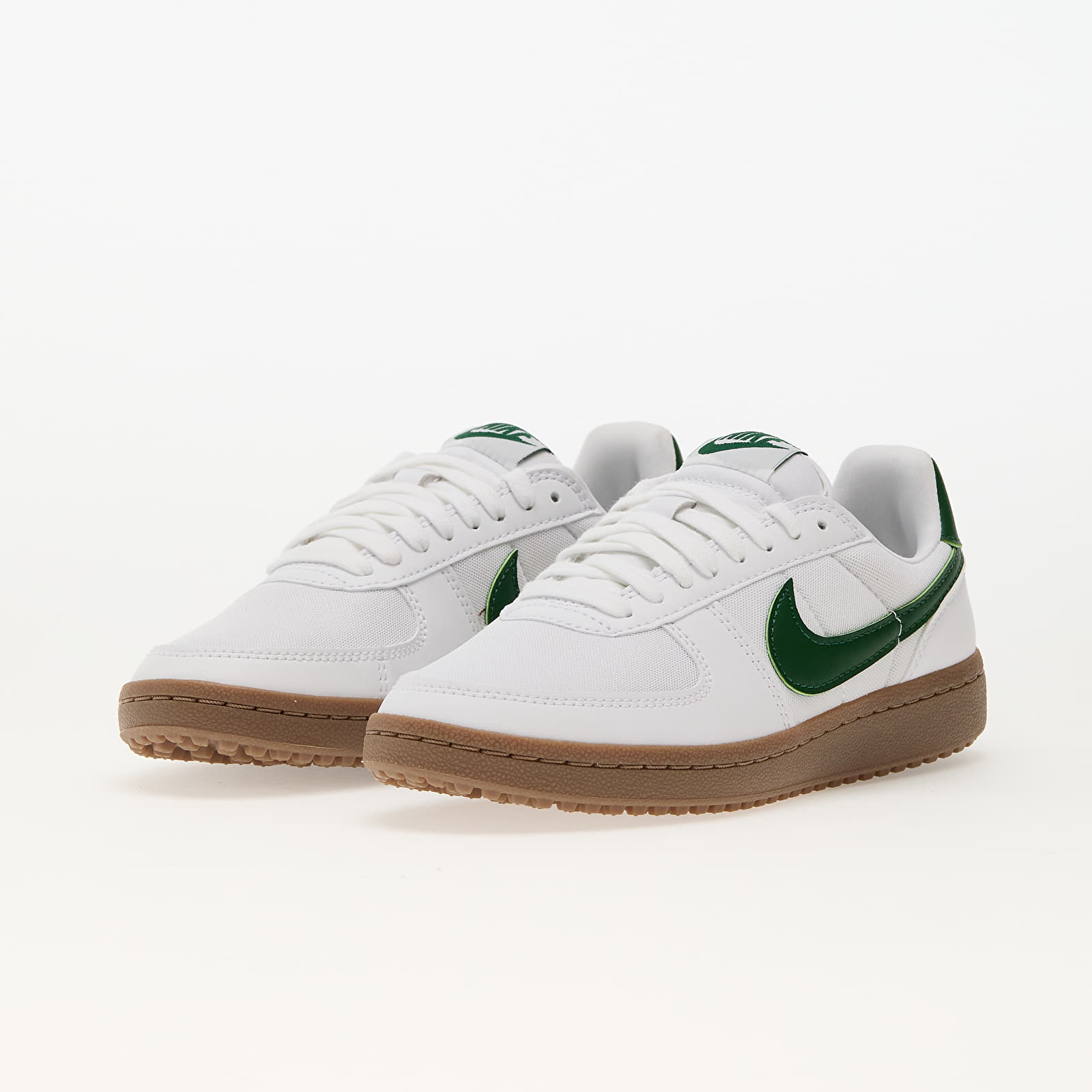 Dámské tenisky a boty Nike W Field General White/ Gorge Green-Gum Dark Brown