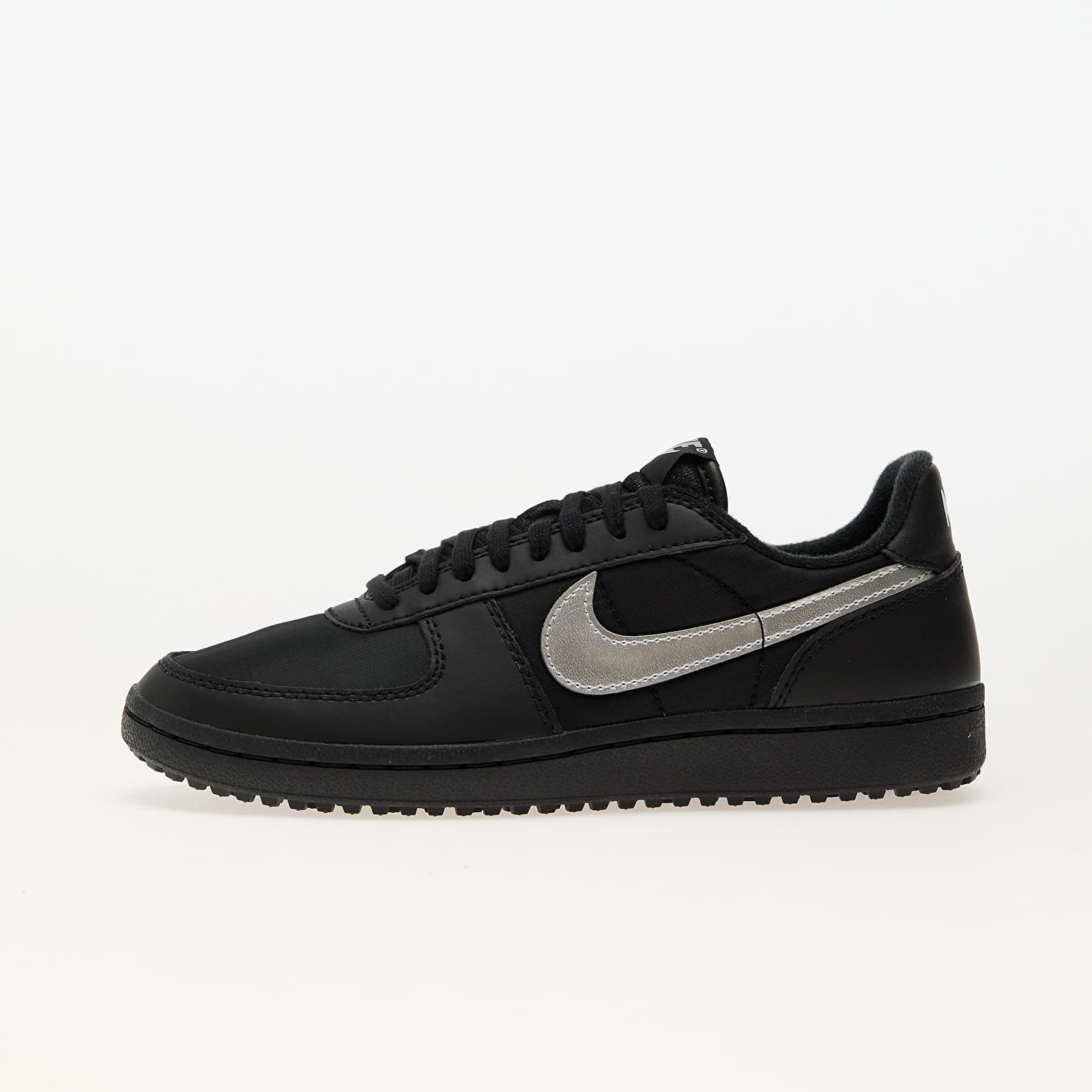 Levně Tenisky Nike W Field General Black/ Metallic Silver-Black
