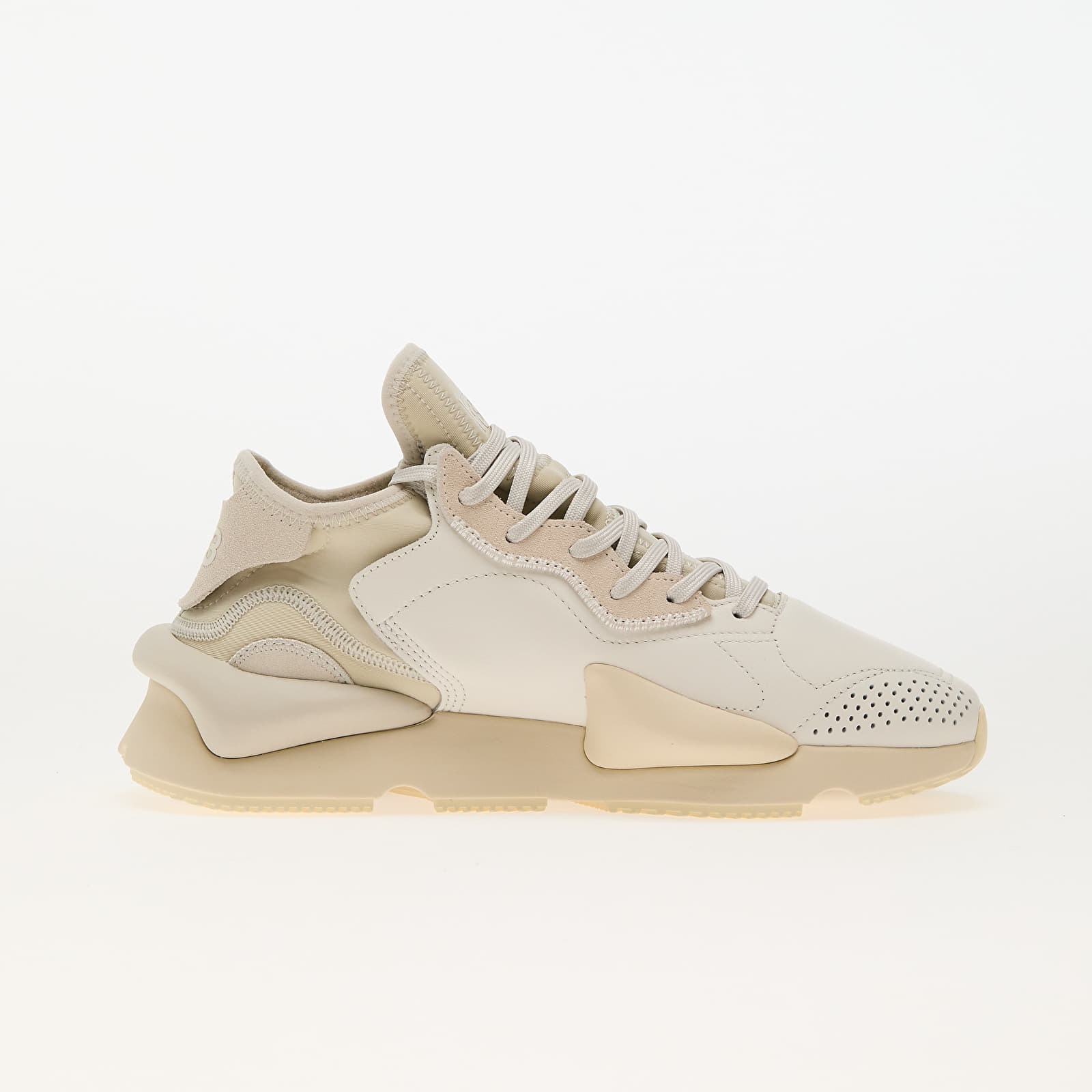 Pánské tenisky a boty Y-3 Kaiwa Core White/ Talc/ Wonder White