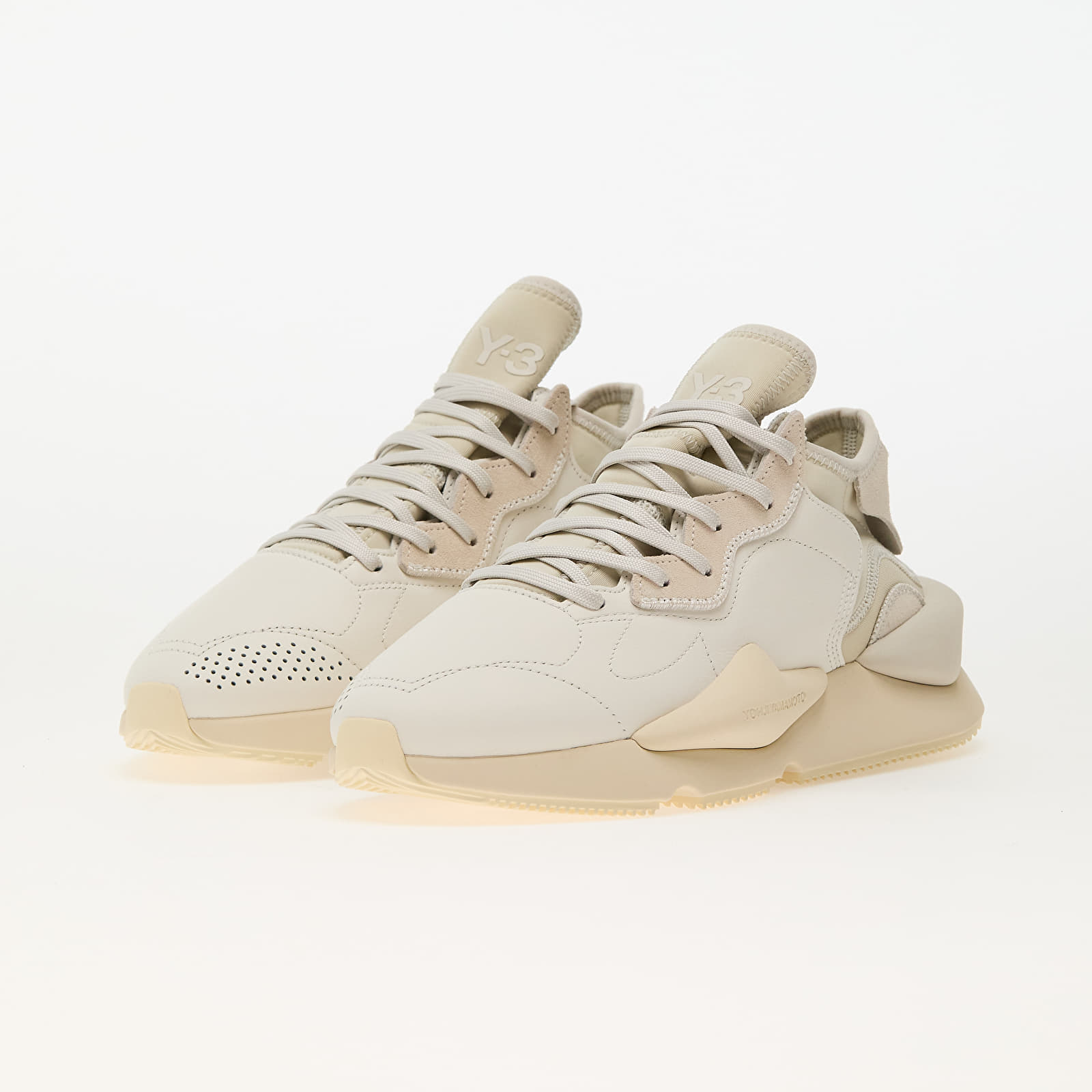 Pánské tenisky a boty Y-3 Kaiwa Core White/ Talc/ Wonder White