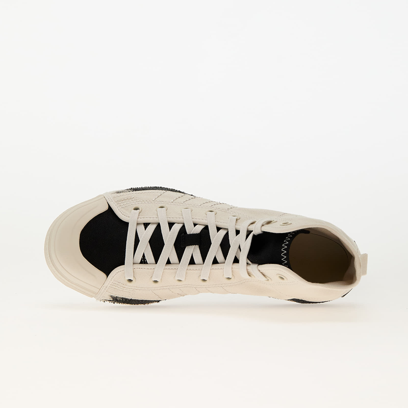 Herren Sneaker und Schuhe Y-3 Nizza Hi Talc/ Talc/ Black