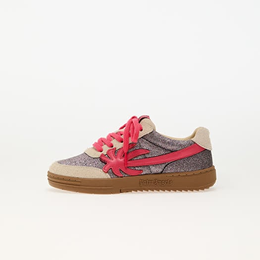 Palm Angels Kids Palm Beach University Glitter Silver