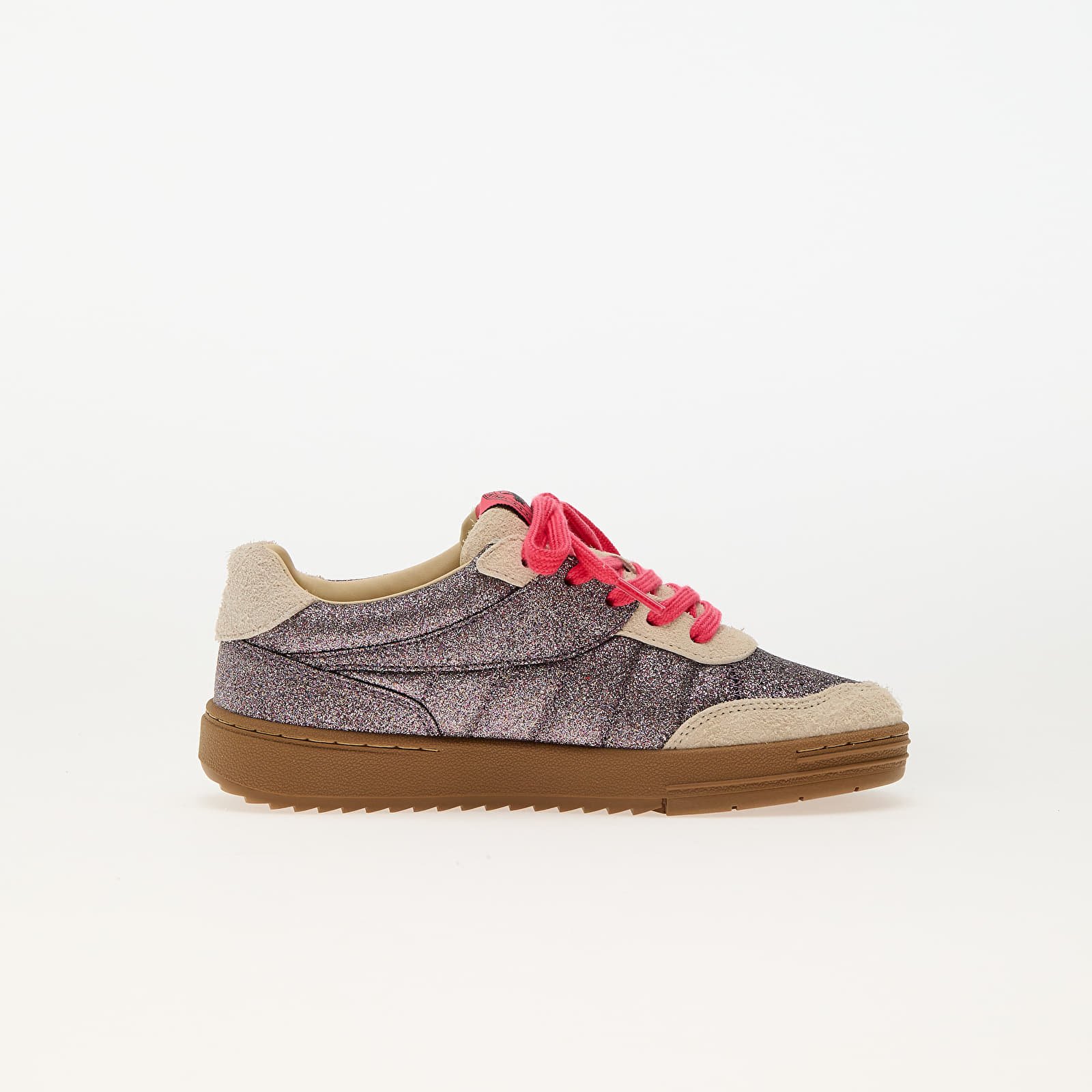 Sneaker und Schuhe für Kinder Palm Angels Kids Palm Beach University Glitter Silver