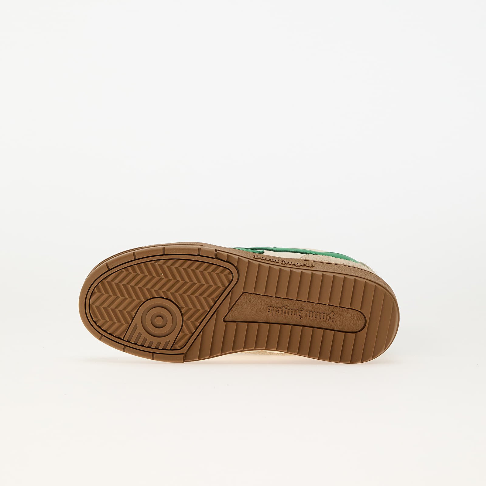Sneaker und Schuhe für Kinder Palm Angels Kids Palm Beach University Nylon Beige Green